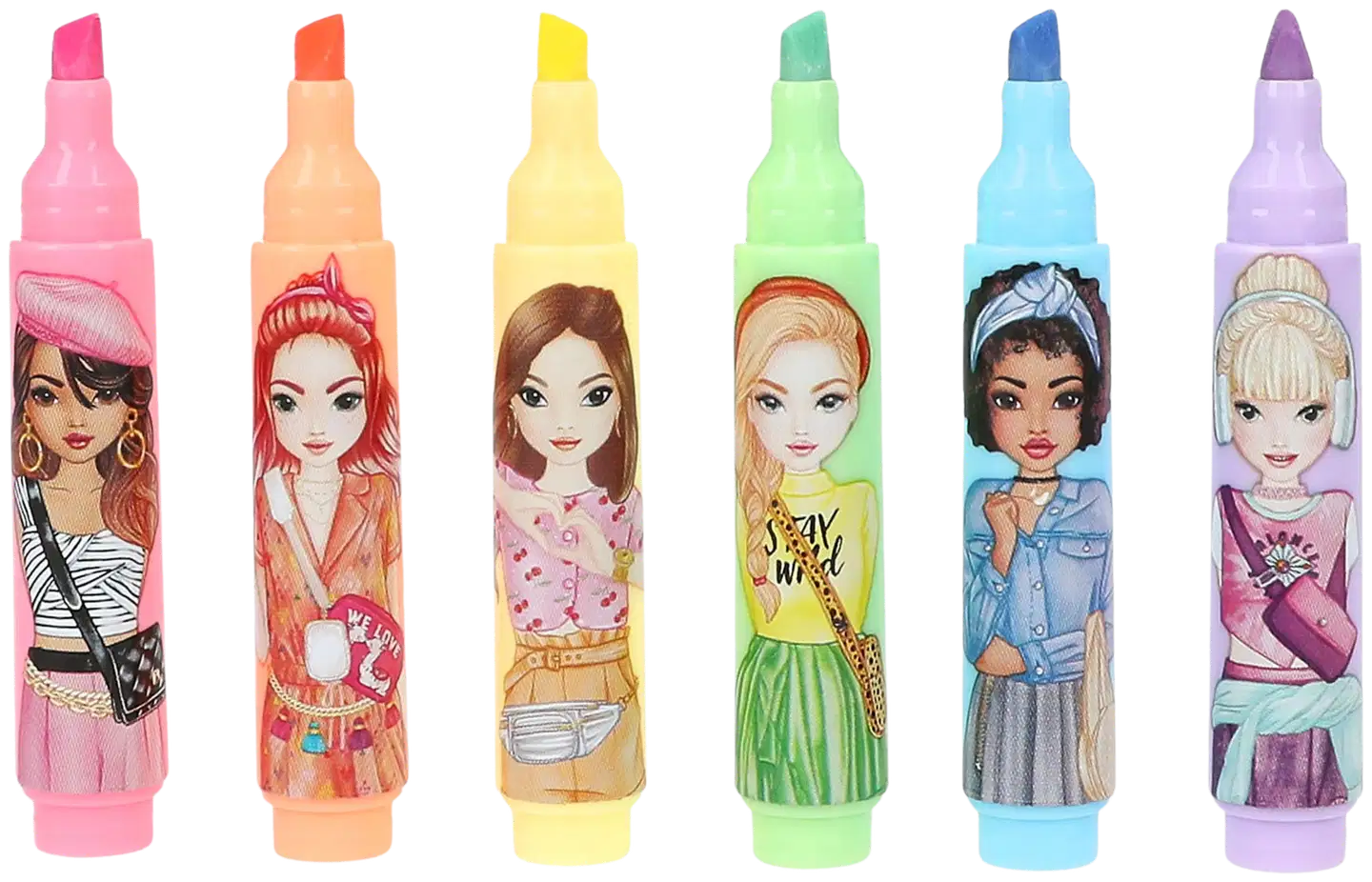 TOPModel pyyhittävät minikorostuskynät - 3