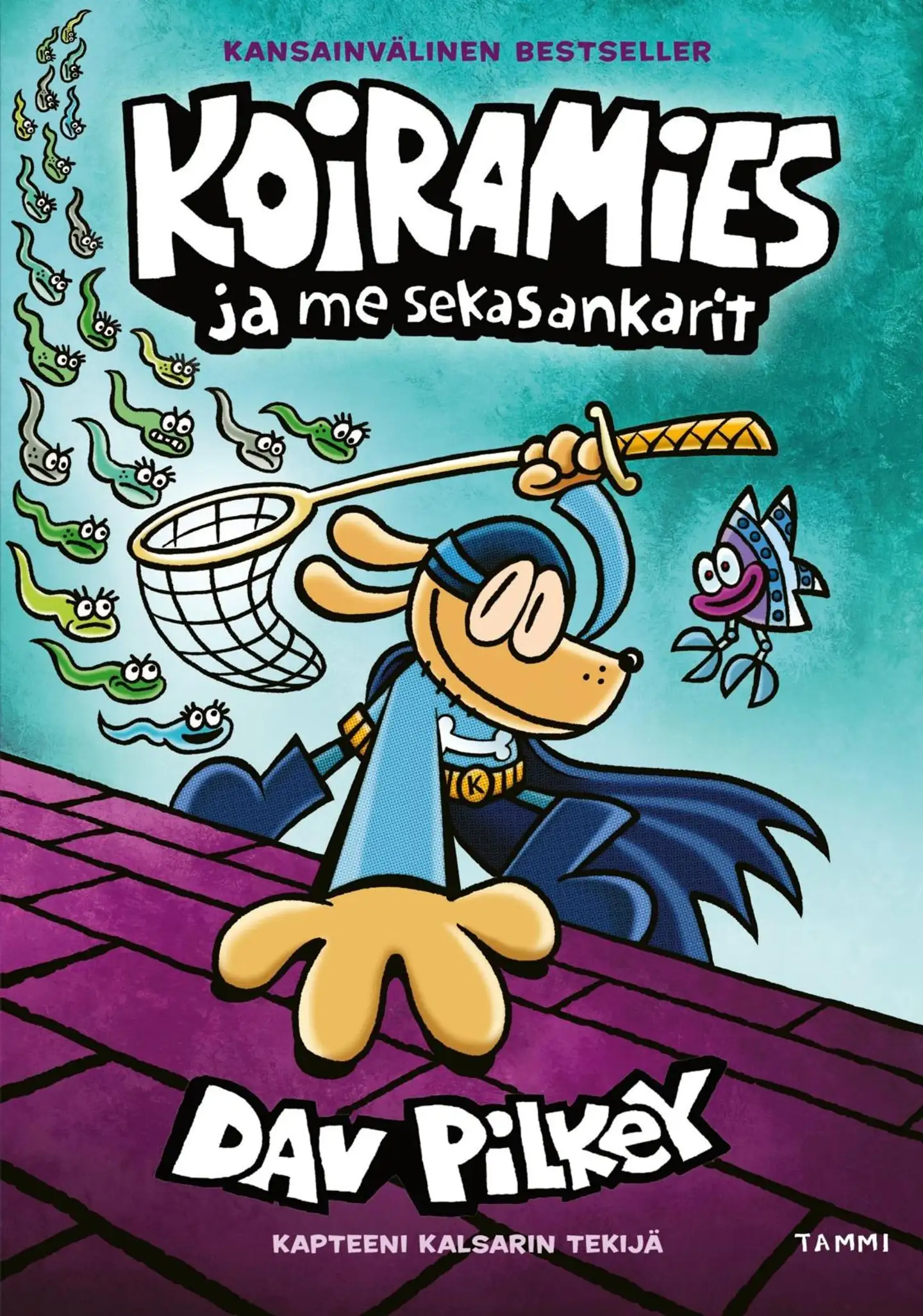 Pilkey, Koiramies ja me sekasankarit