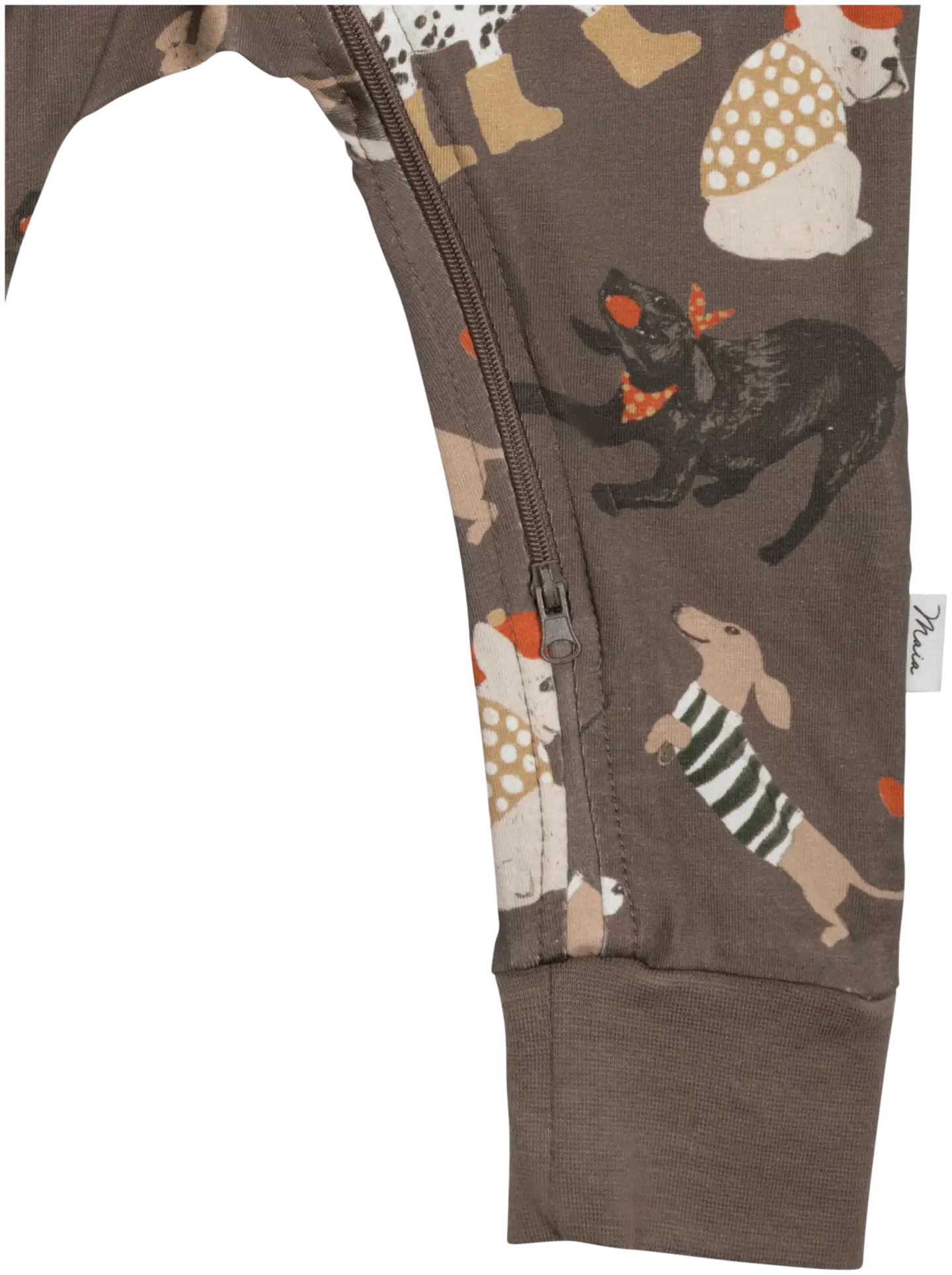 Maia family vauvojen pyjama Koirat 206389 - ruskea - 3