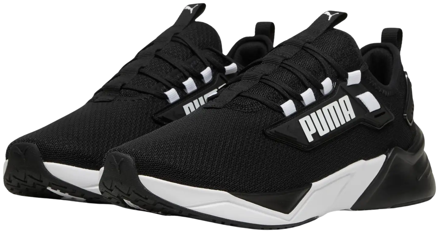 Puma miesten vapaa-ajan lenkkari Retaliate 3 Black - Black/white - 4