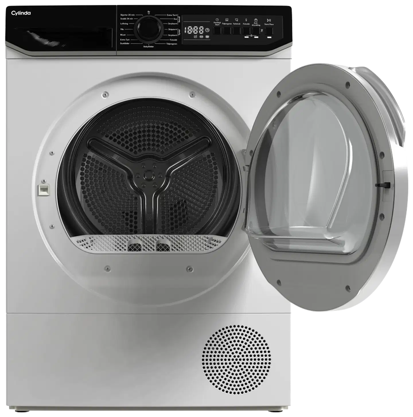 Cylinda kuivausrumpu TVP911G29C, 9 kg, valkoinen - 4