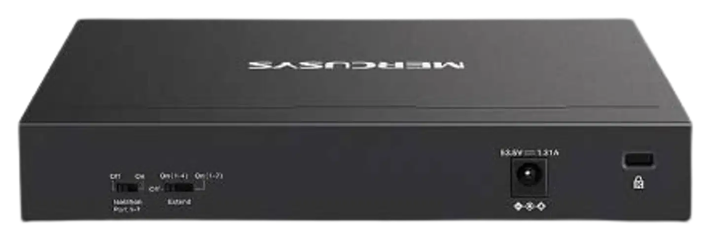 Mercusys MS108GP Gigabit PoE+ -kytkin - 3