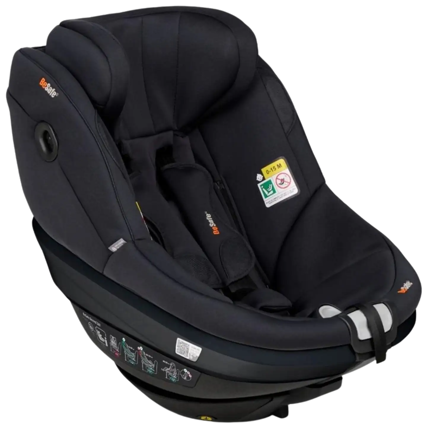 Besafe Beyond 360 2 Black Soft Breeze - 1