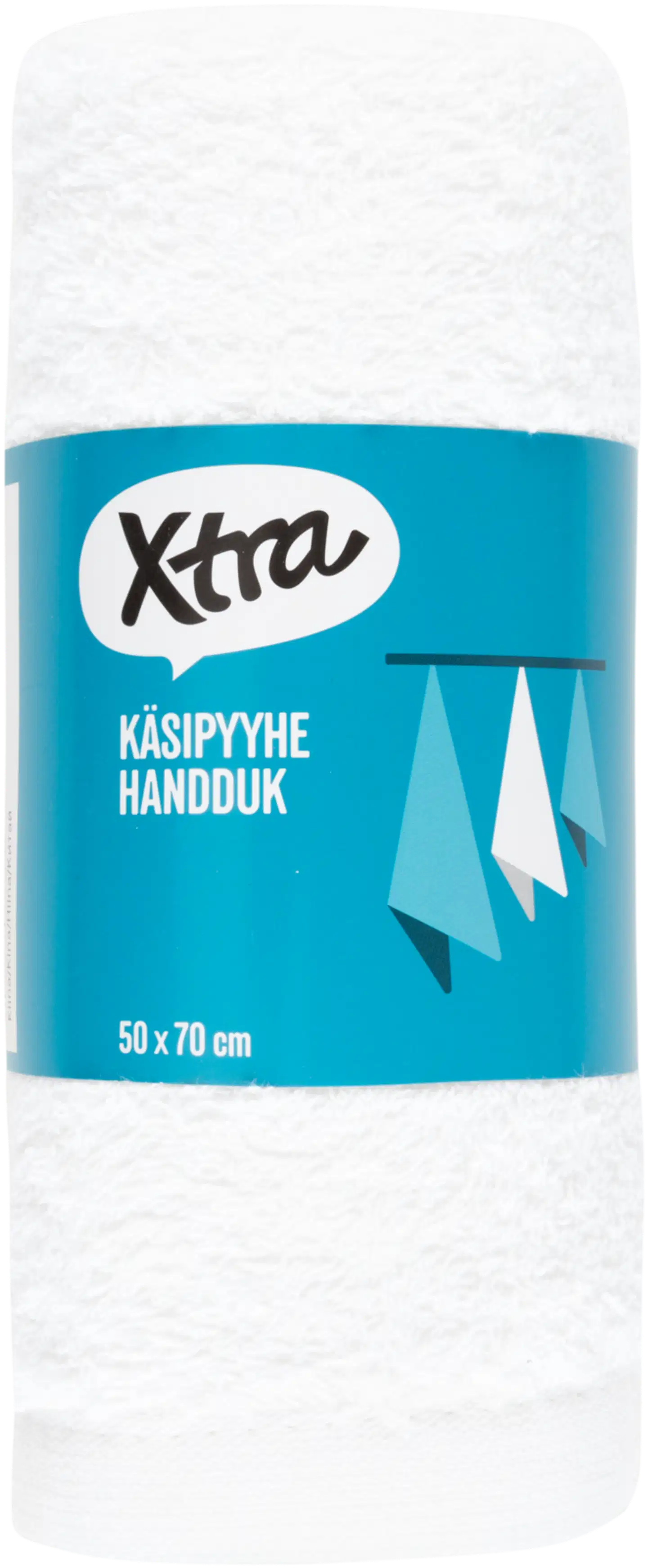 Xtra käsipyyhe Anna 50x70cm - Valkoinen - 2