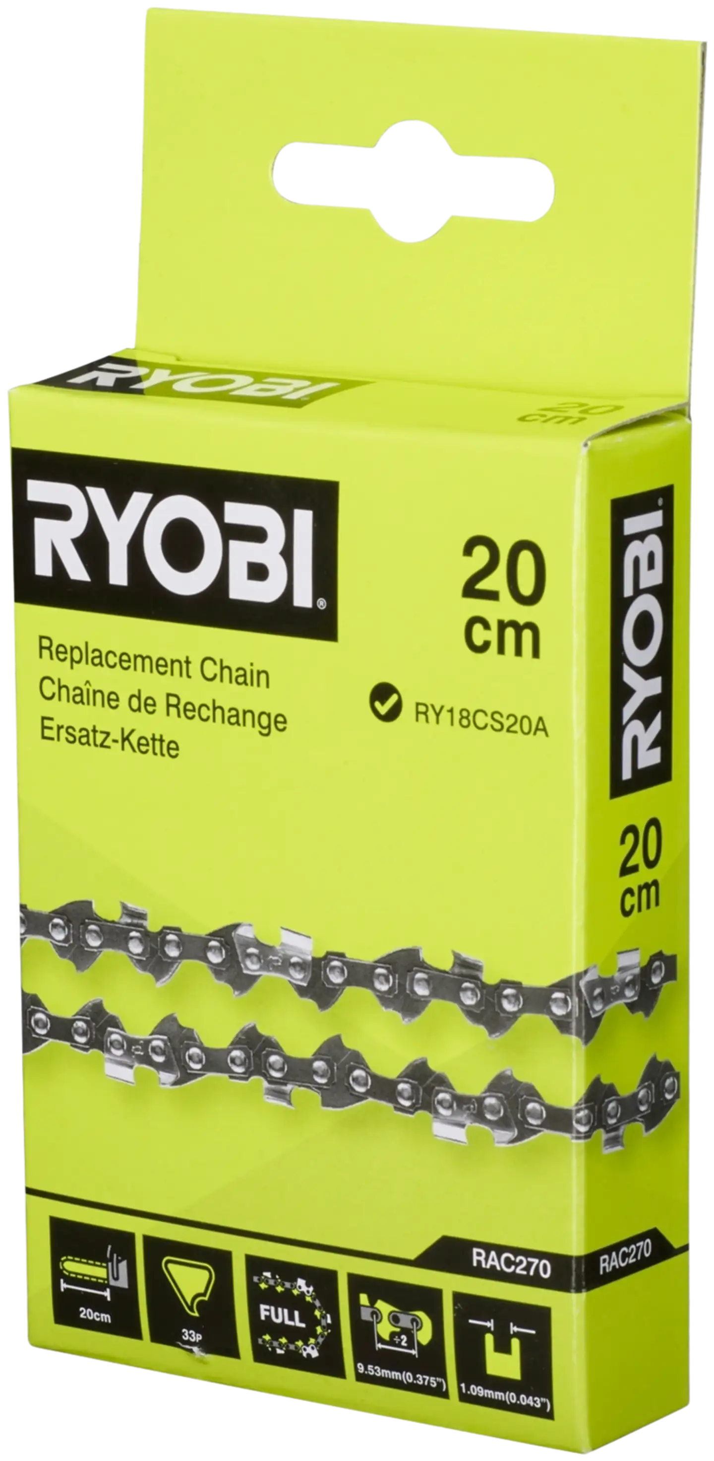 Ryobi ketju RAC270 - 2