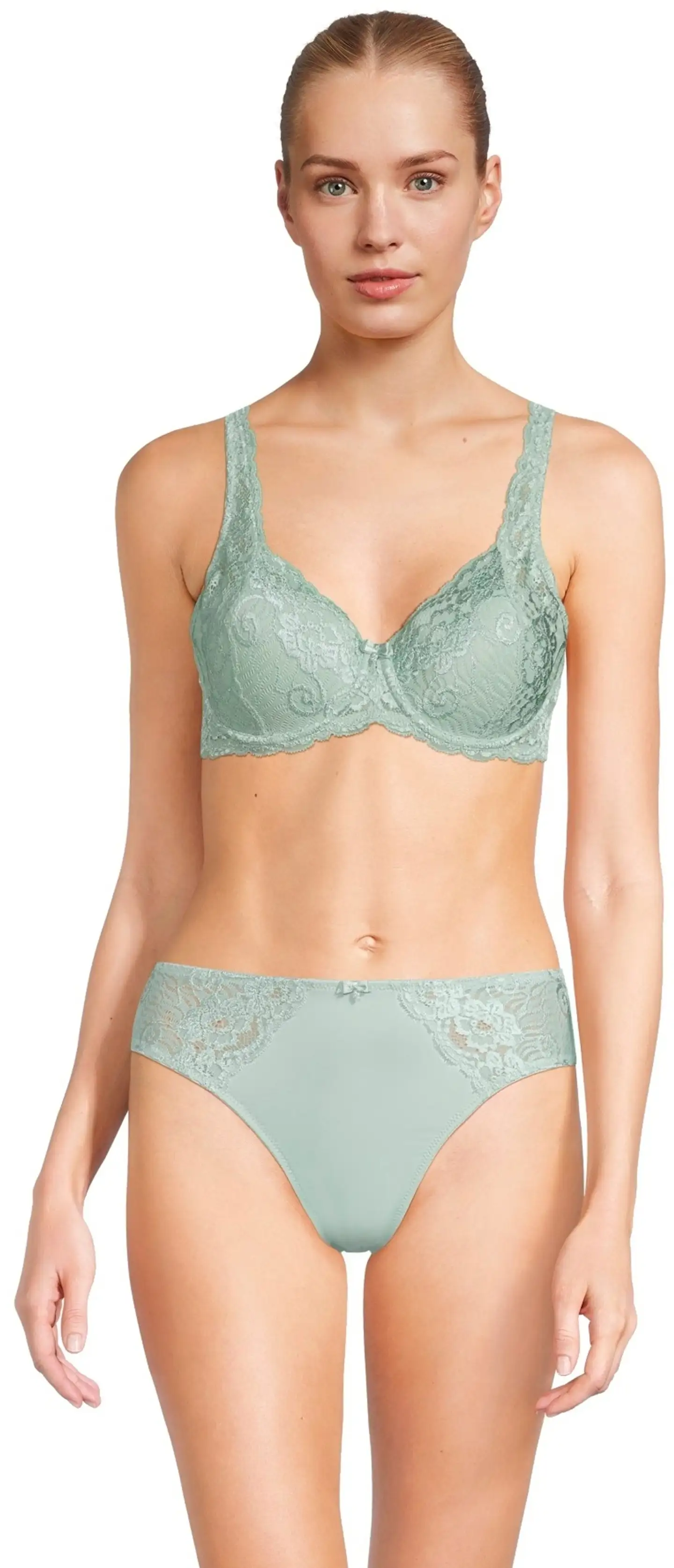 Actuelle naisten topatut kaariliivit 211A082602 - Aqua form - 1