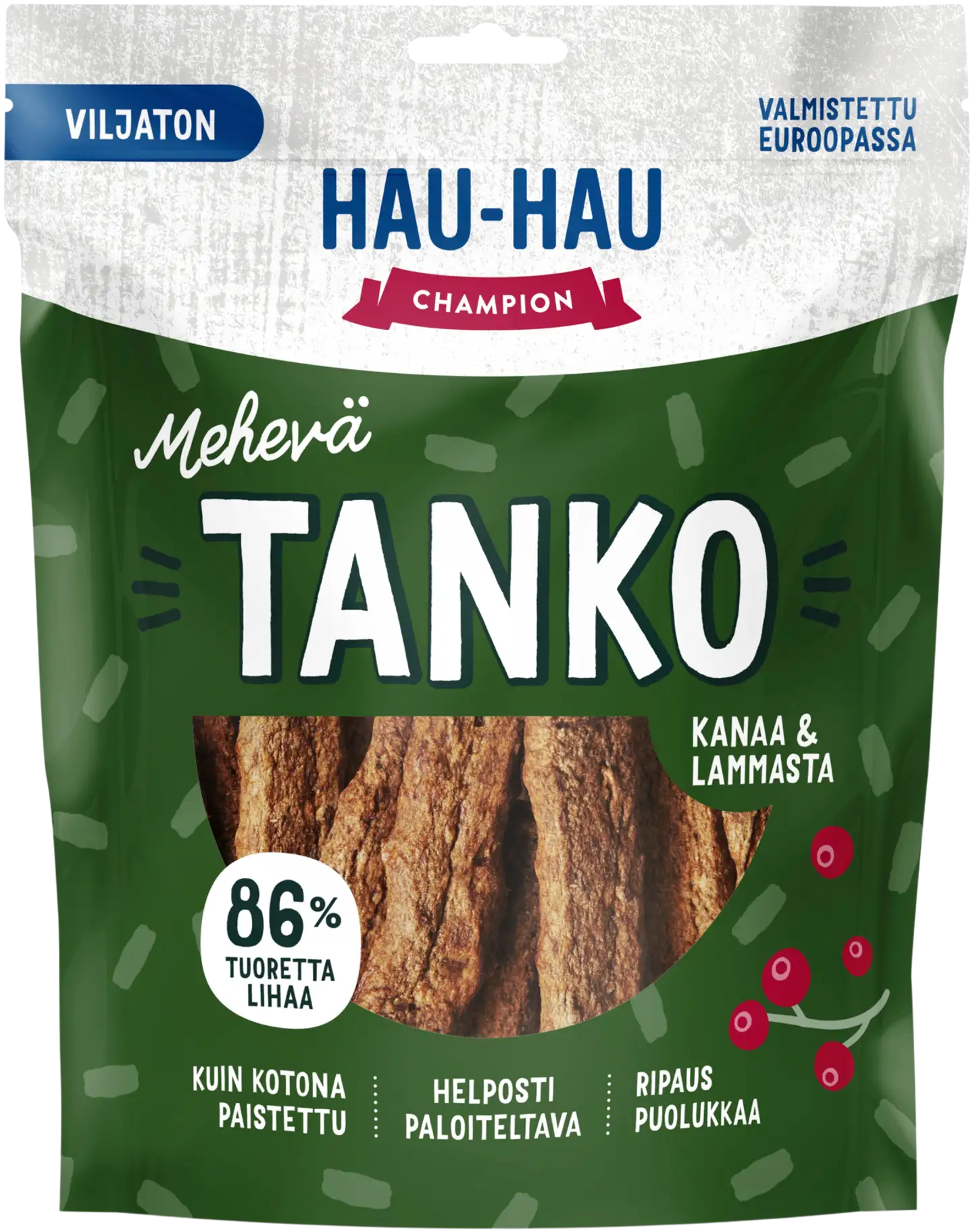 Hau-Hau Champion Mehevä Tanko Kanaa & Lammasta herkku 400 g