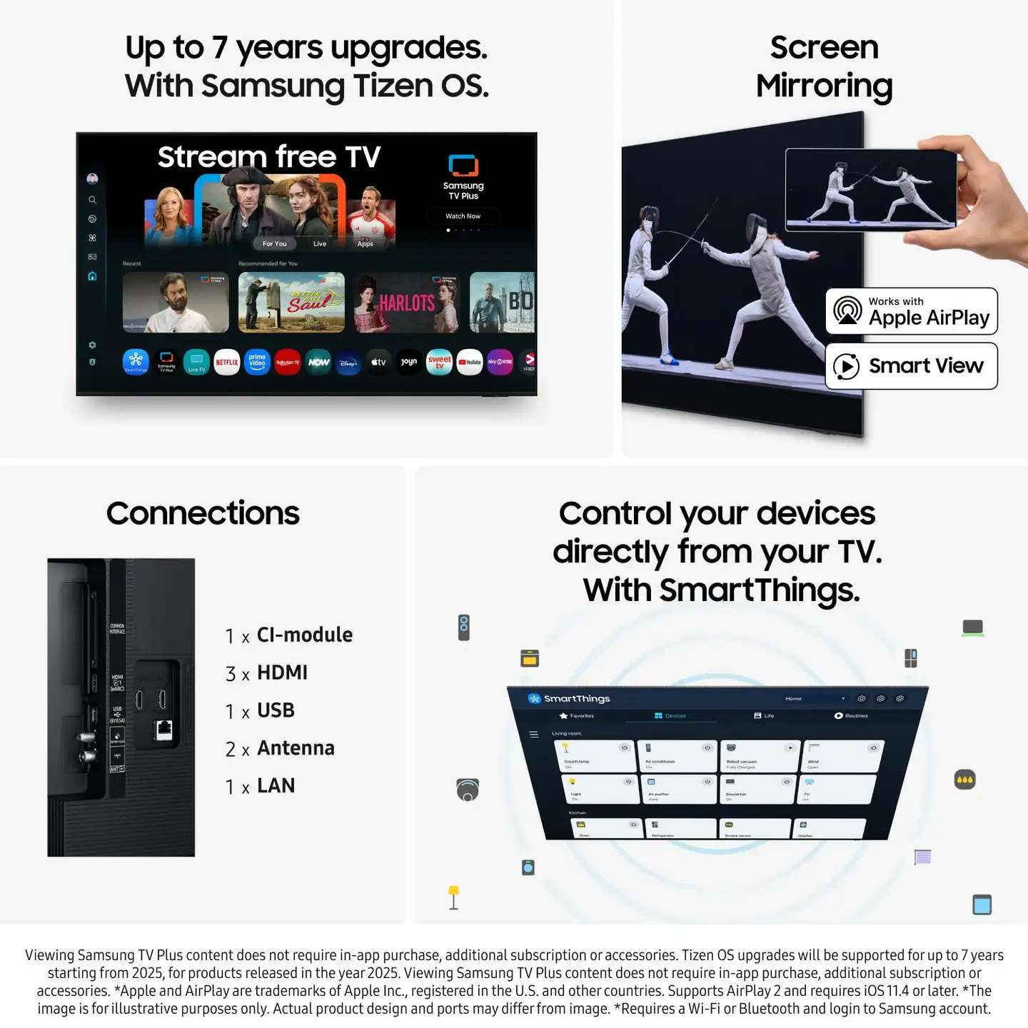 Samsung 50" 4K UHD Smart LED TV TU50U8005F - 3