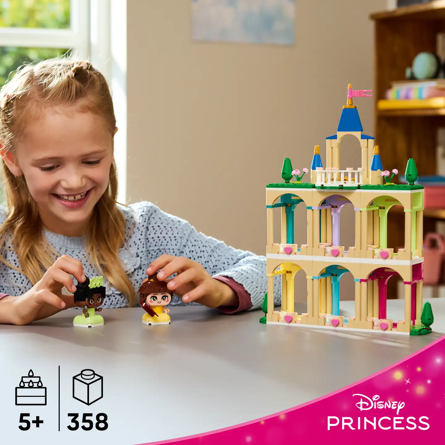 LEGO® Disney Princess 43291 Bellen ja Tianan linna minikoossa - 8