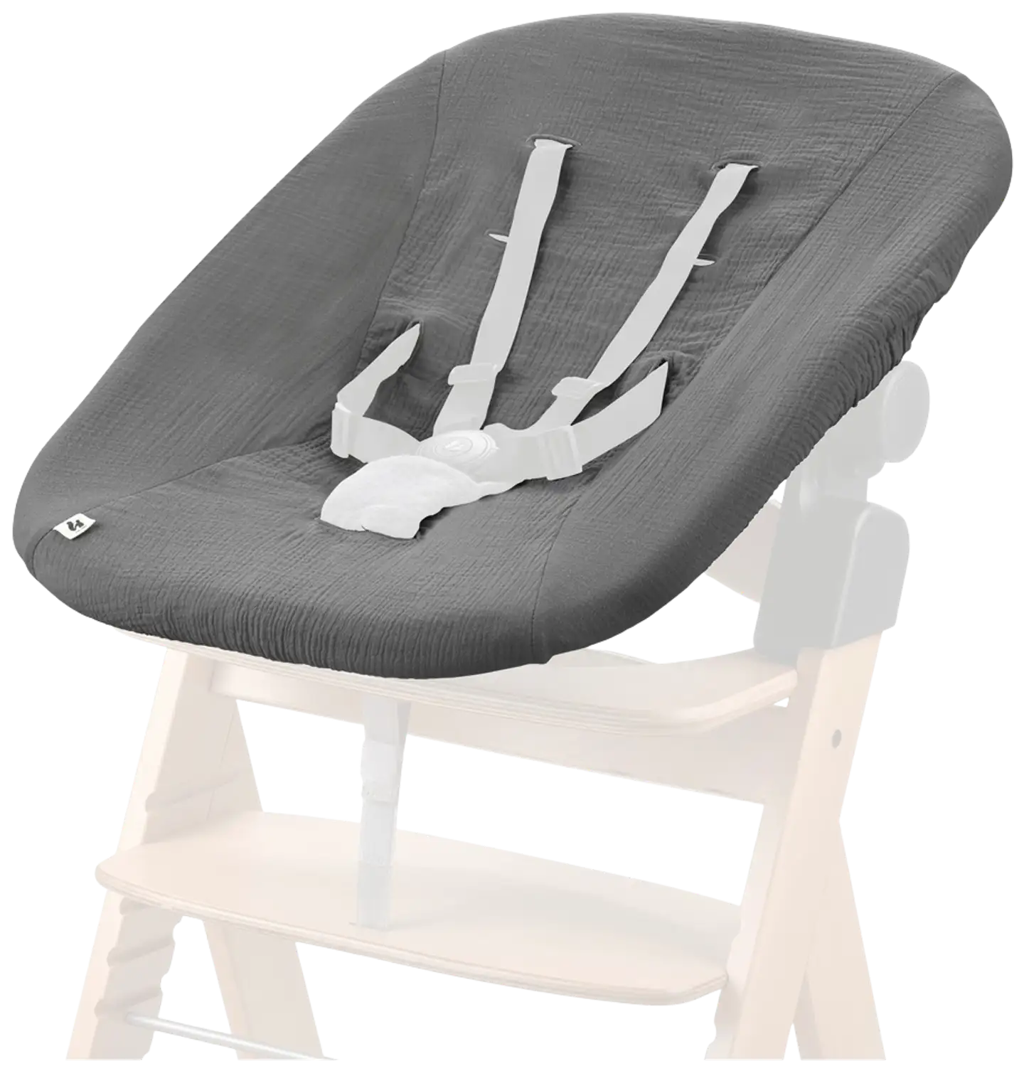 Hauck suojapäällinen sitteriin Highchair tummanharmaa - 7