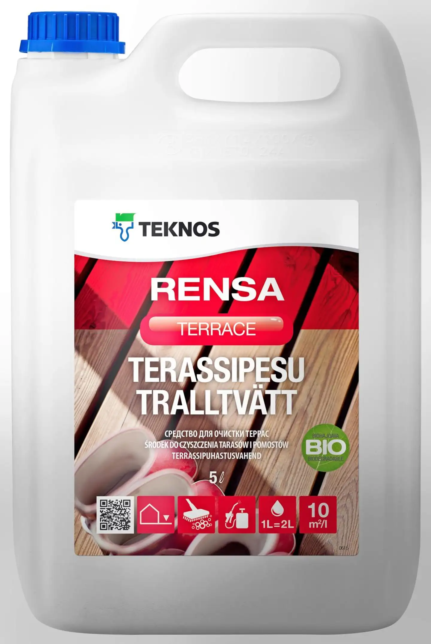 Teknos terassipesu Rensa Terrace 5 l