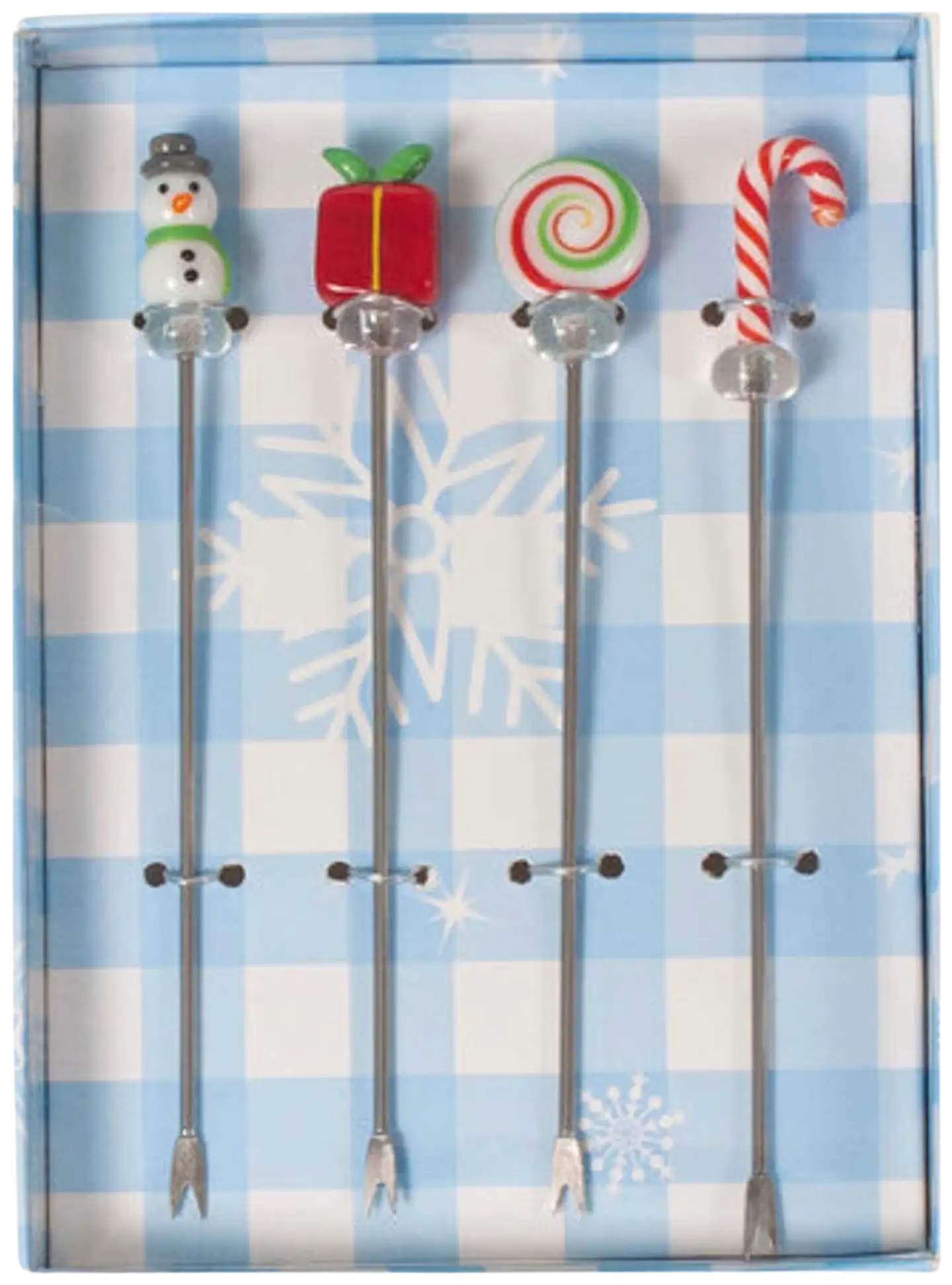 AmandaB cocktail-haarukkasetti joulu