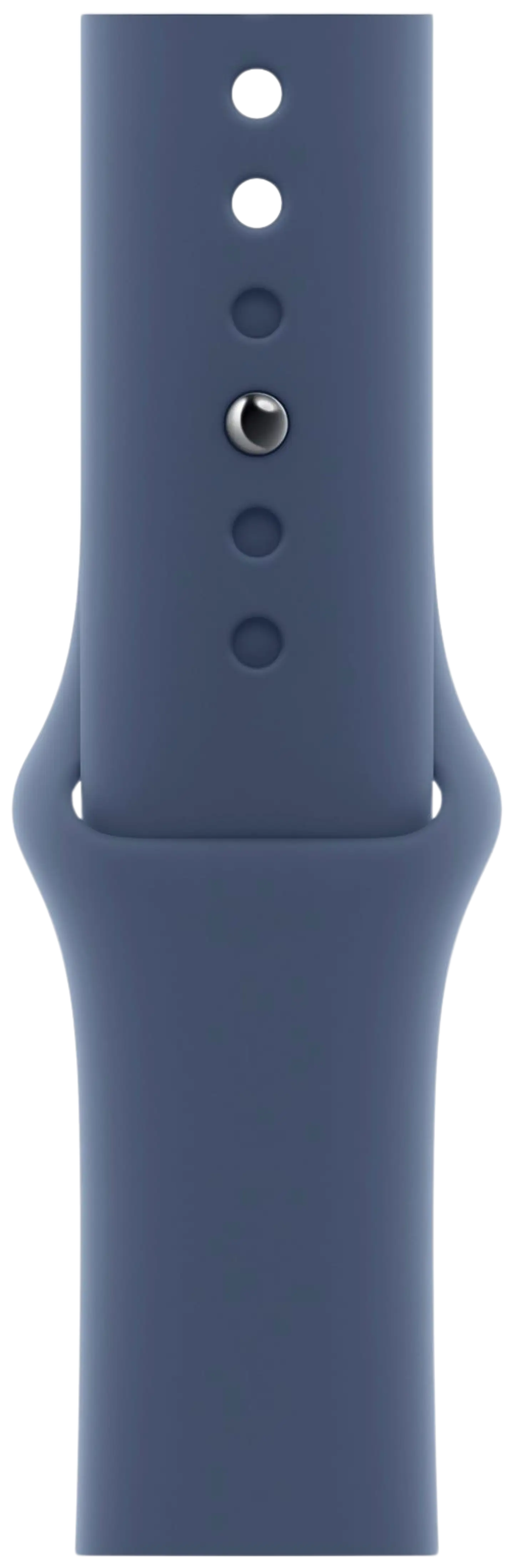 Apple Watch SE GPS + Cellular 40mm hopeinen alumiinikotelo, denim Sport ranneke - S/M - MXGF3QN/A - 3