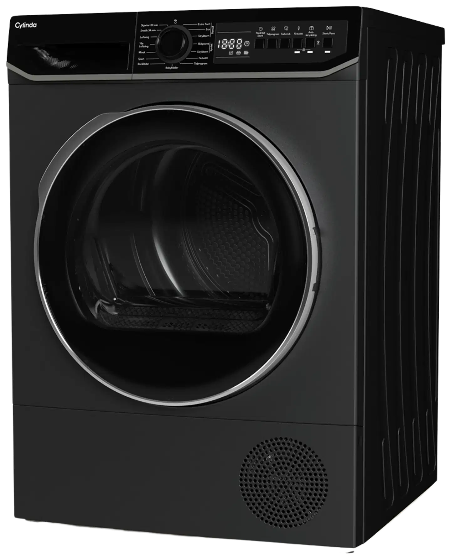 Cylinda kuivausrumpu TVP911G29BID, 9 kg, antrasiitti - 3