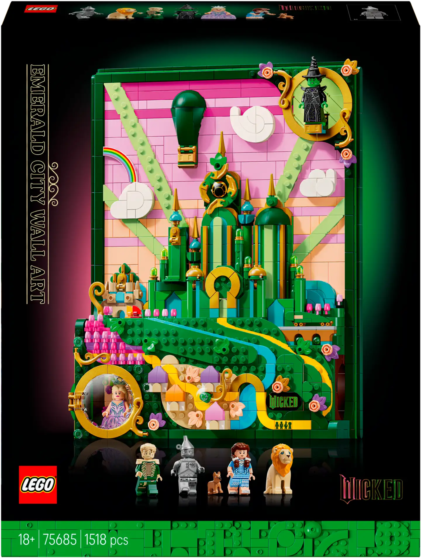 LEGO® Wicked 75685 Emerald City ‑taideteos - 4