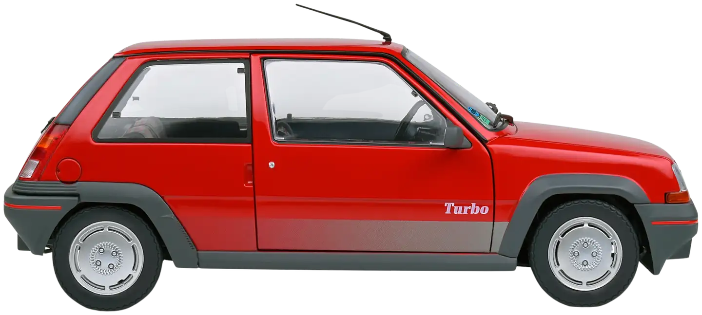 Solido 1:18 Renault 5 GT Turbo MK1 red, keräilyauto, pienoismalli - 10