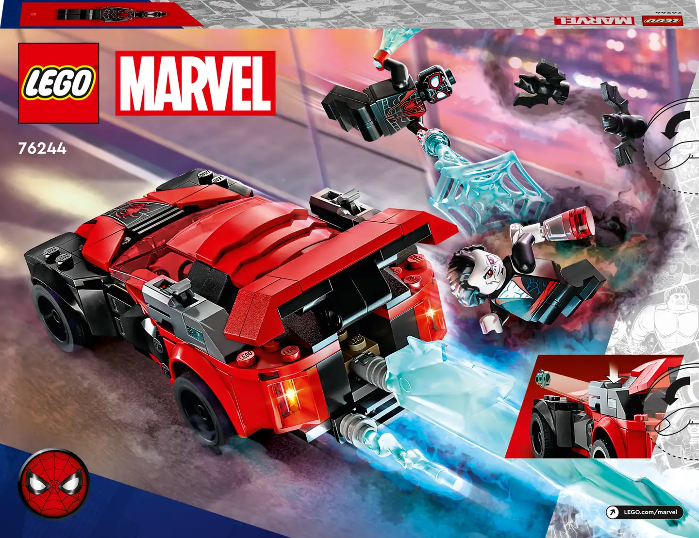 LEGO® Marvel Super Heroes 76244 Spider-man - Miles Morales vs. Morbius - 3