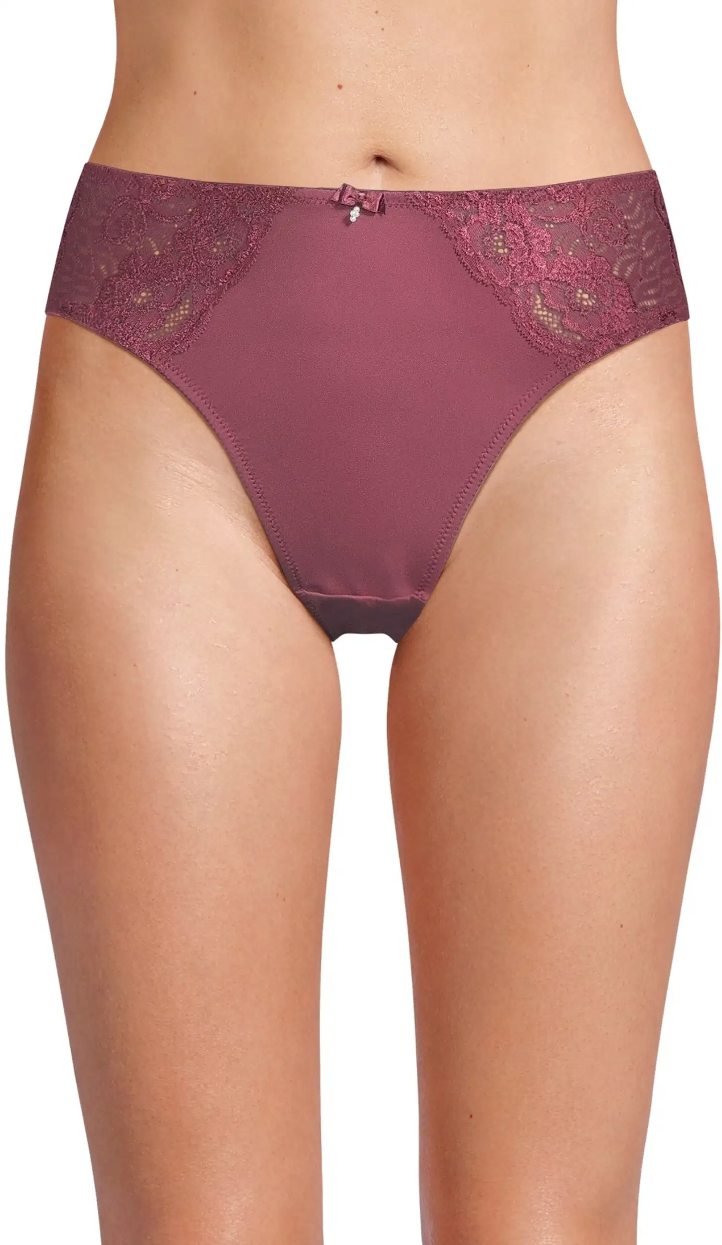 Actuelle naisten tai-alushousut Anna 210A332612 - Burgundy - 1