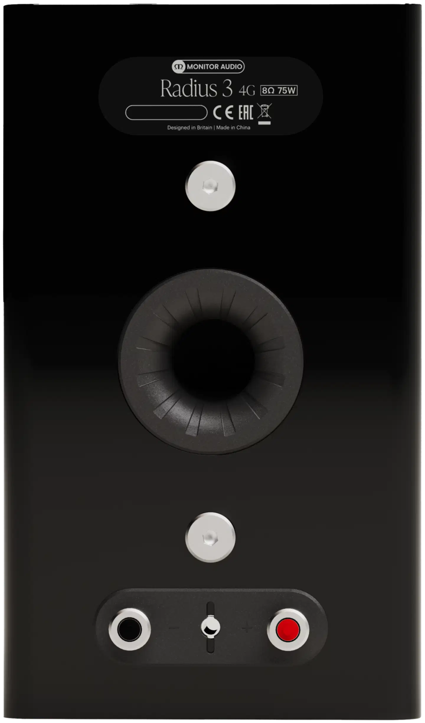 Monitor Audio Radius 3 4G jalustakaiutinpari SRAD4G3B musta - 3