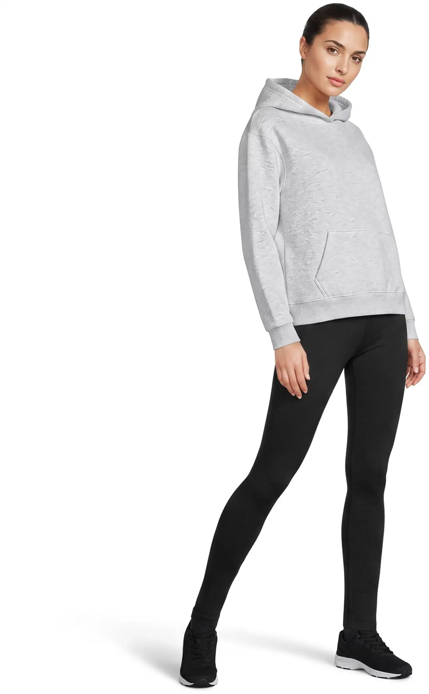 House naisten ribbileggingsit - jet black - 4