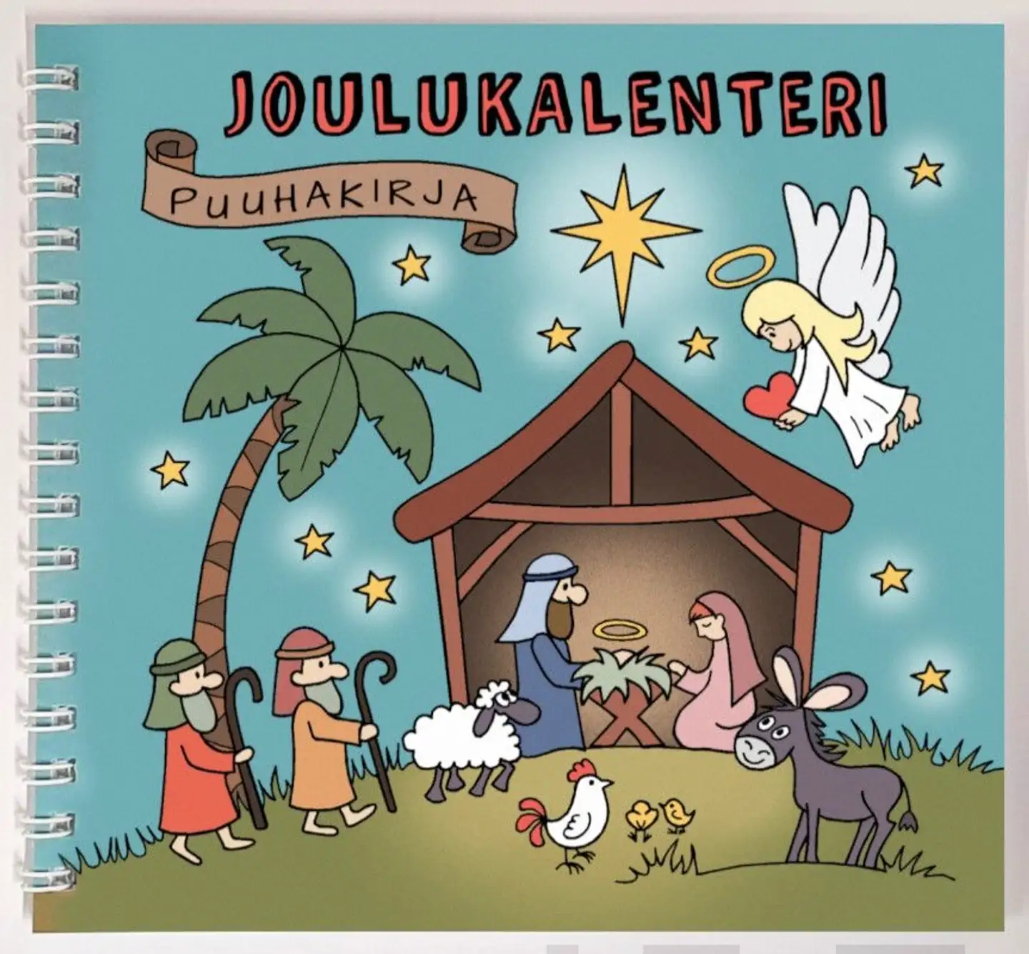 Kamans, Joulukalenteri puuhakirja