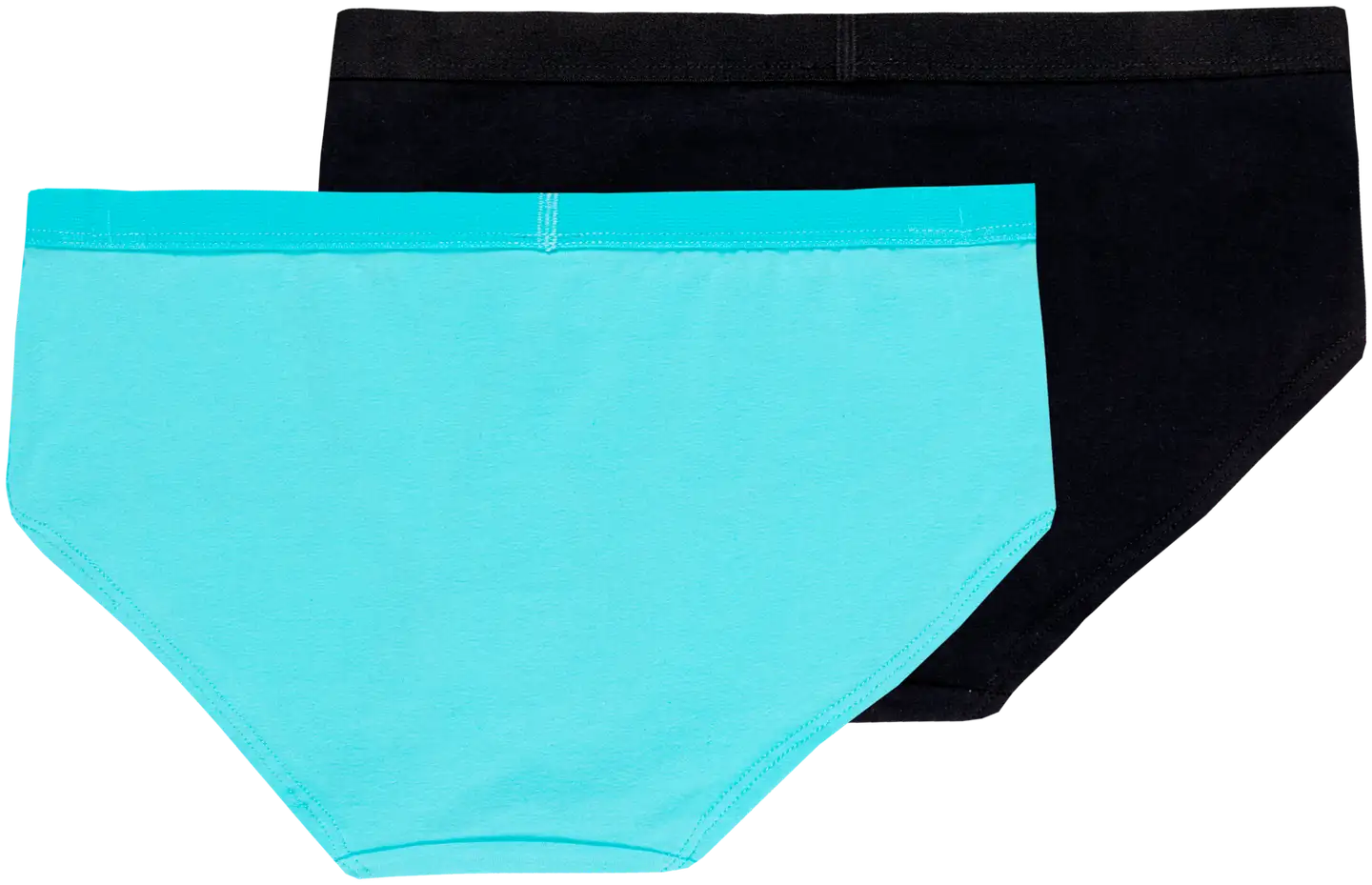 House lasten hipster-alushousut 230H082515 2-pack - turquoise/black - 2