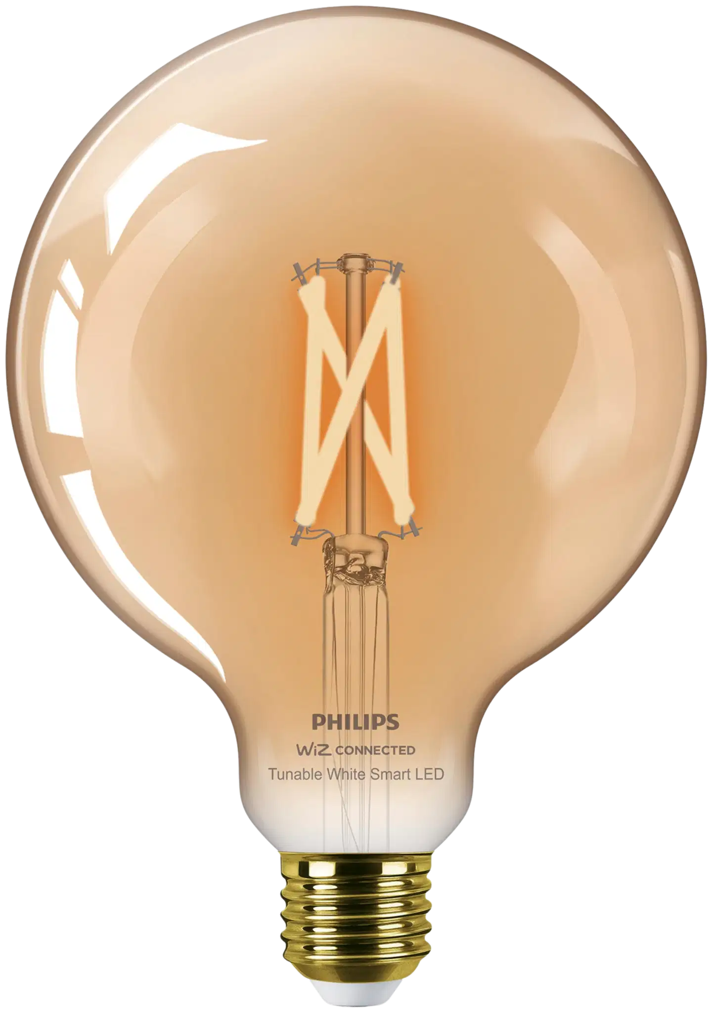 Philips Smart Lighting LED-filamenttilamppu 7W G125 E27 2000-5000K 640lm Amber - 1