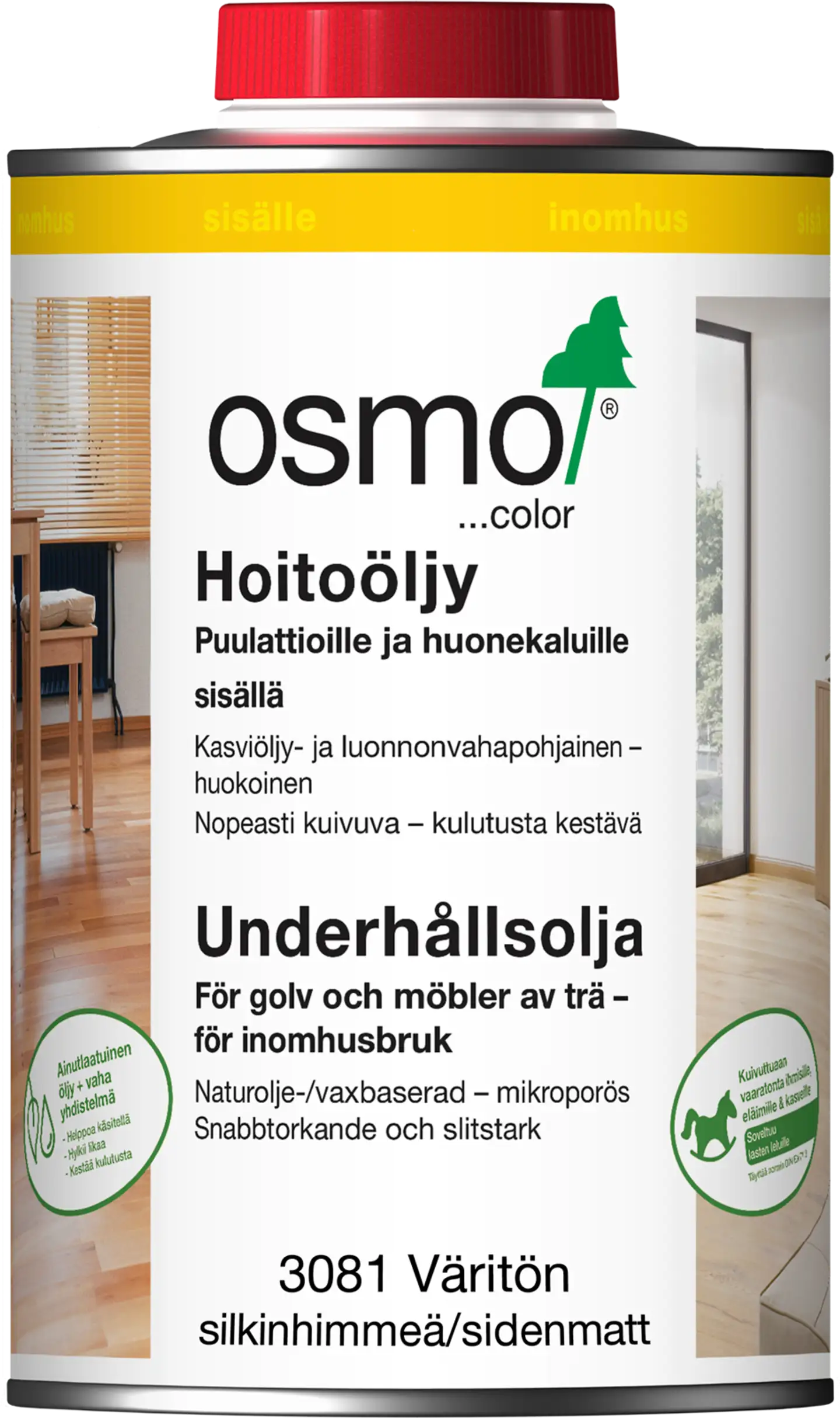 Osmo Color hoitovaha 1l 3081 väritön