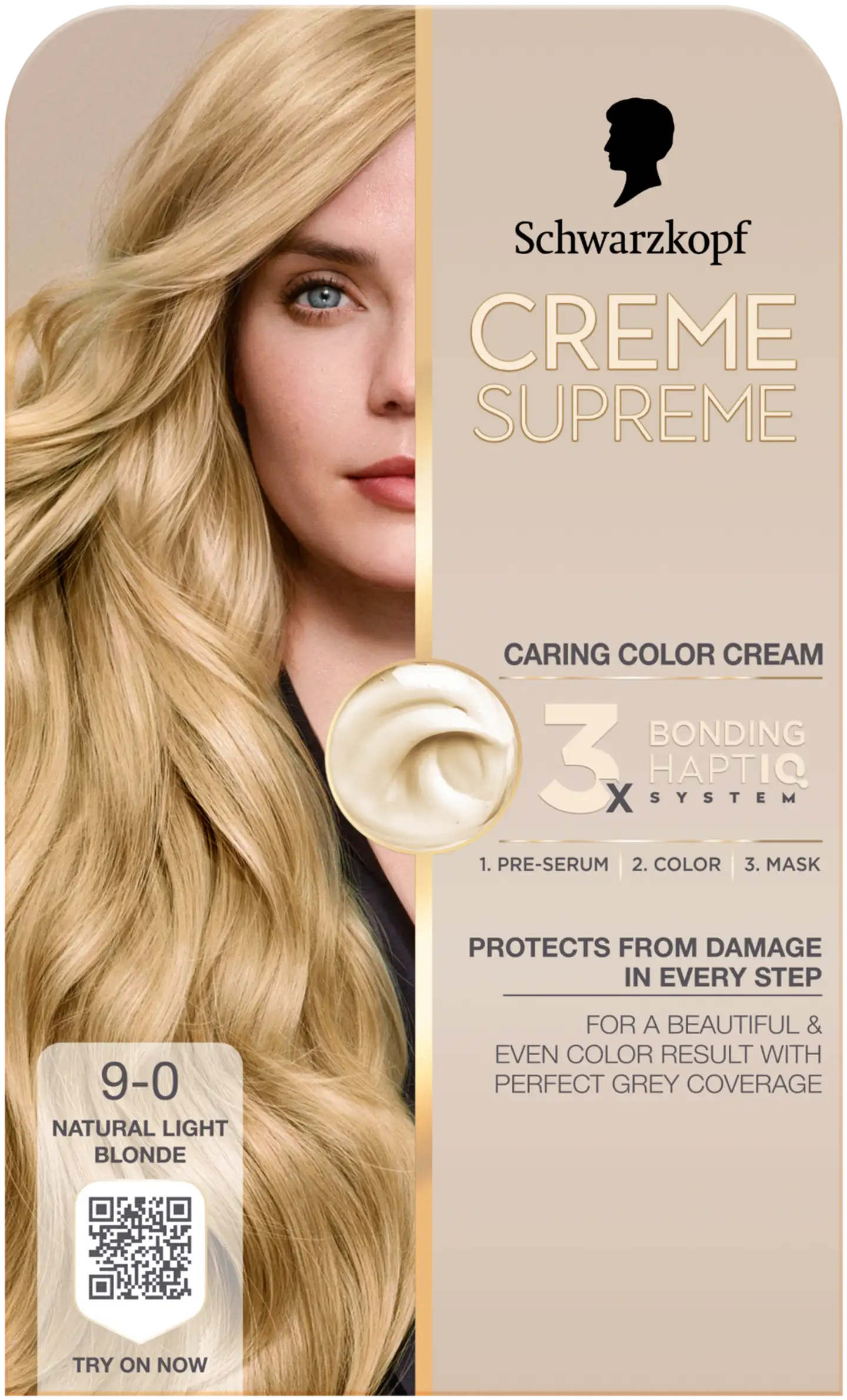 Creme Supreme 9-0 Luonnollinen Kirkkaanvaalea