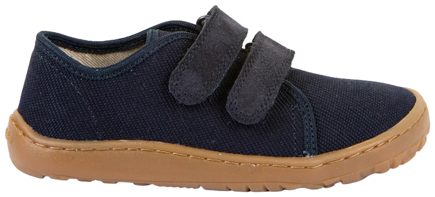 Froddo lasten paljasjalkakenkä Canvas - Dark blue - 1