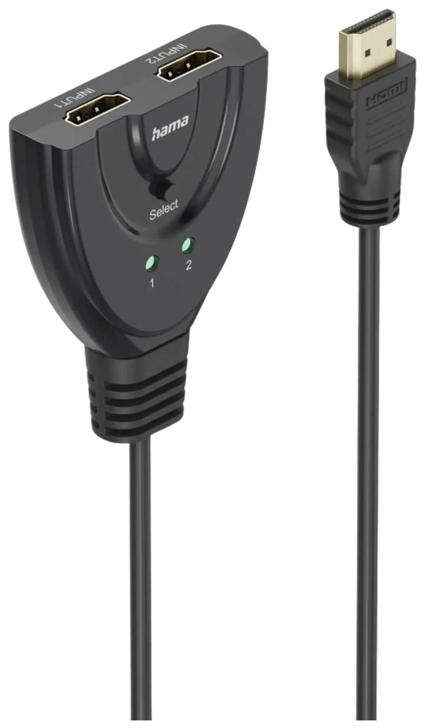 Hama HDMI™-kytkin, 2xHDMI™ in - 1xHDMI™ out, 4K - 2