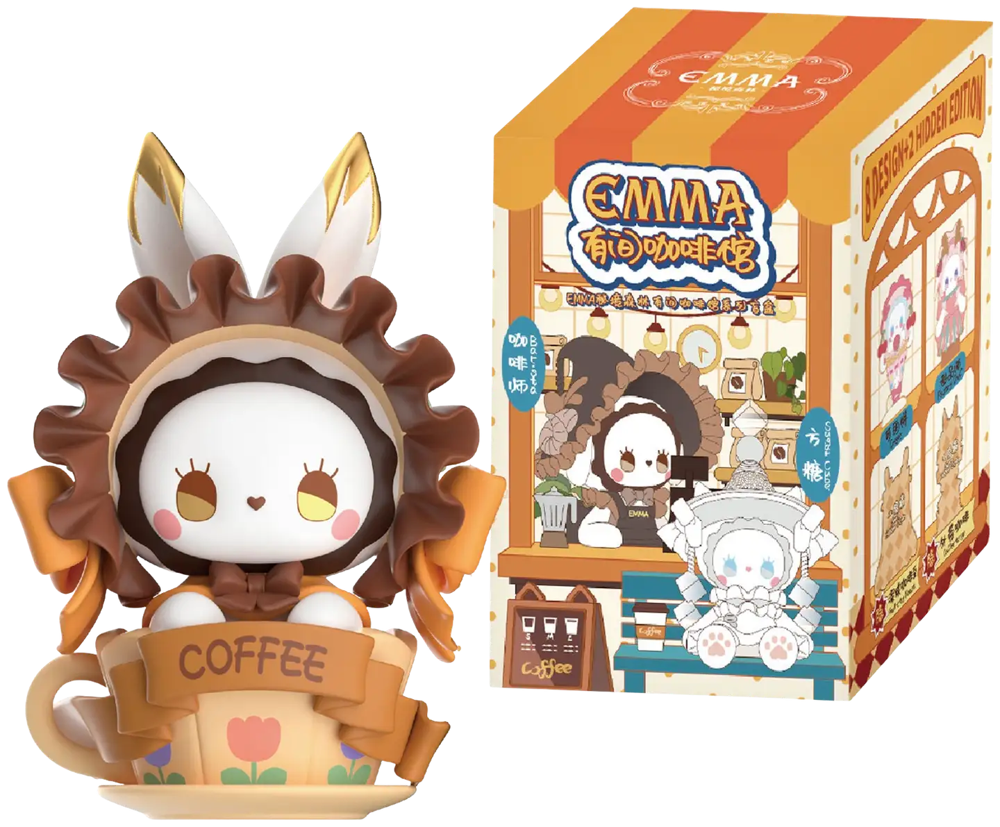 Lucky Emma keräilyhahmo Secret Forest Coffee Shop Series - 1