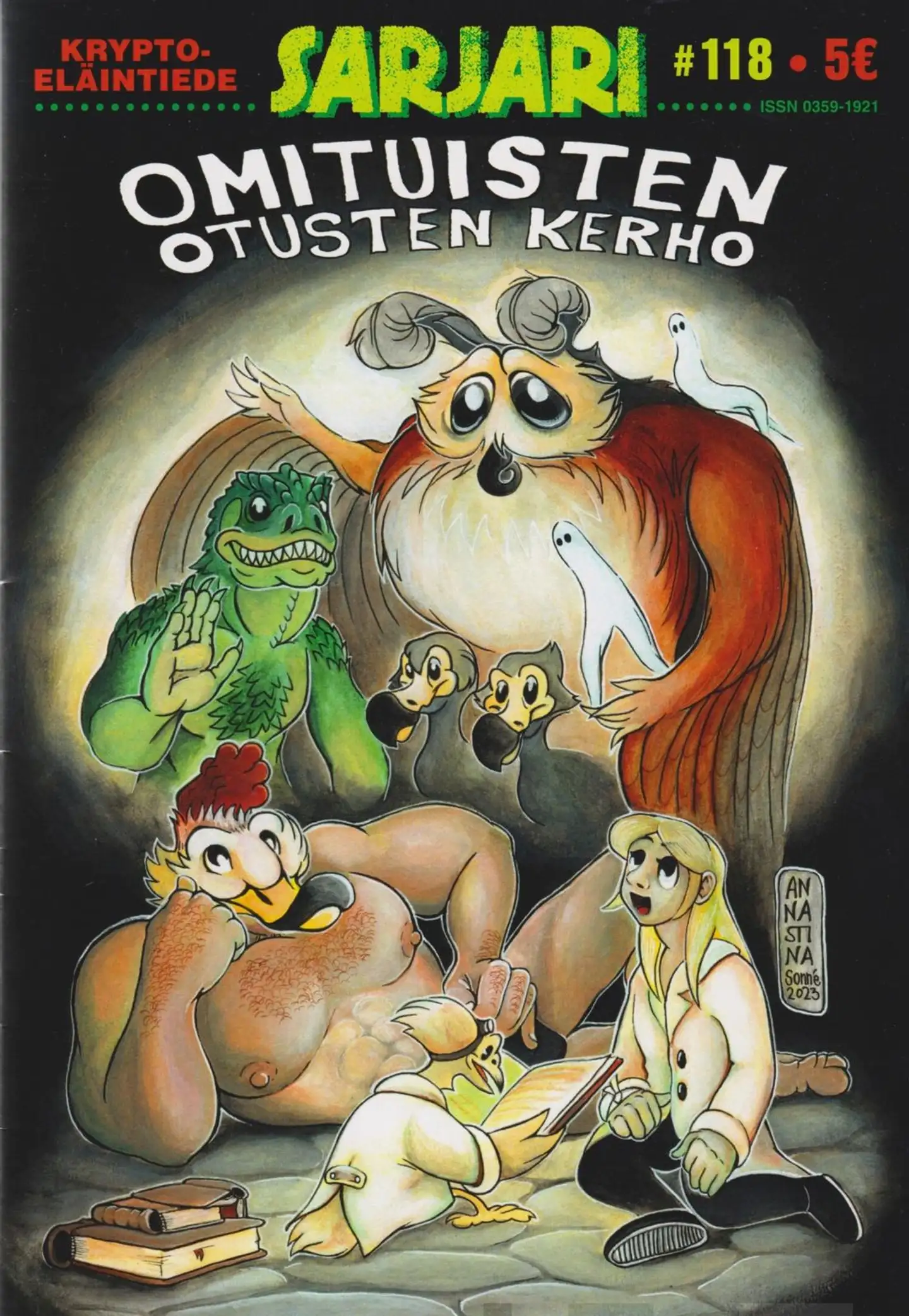 Sarjari numero 118 - Kryptoeläintiede - Omituisten otusten kerhto