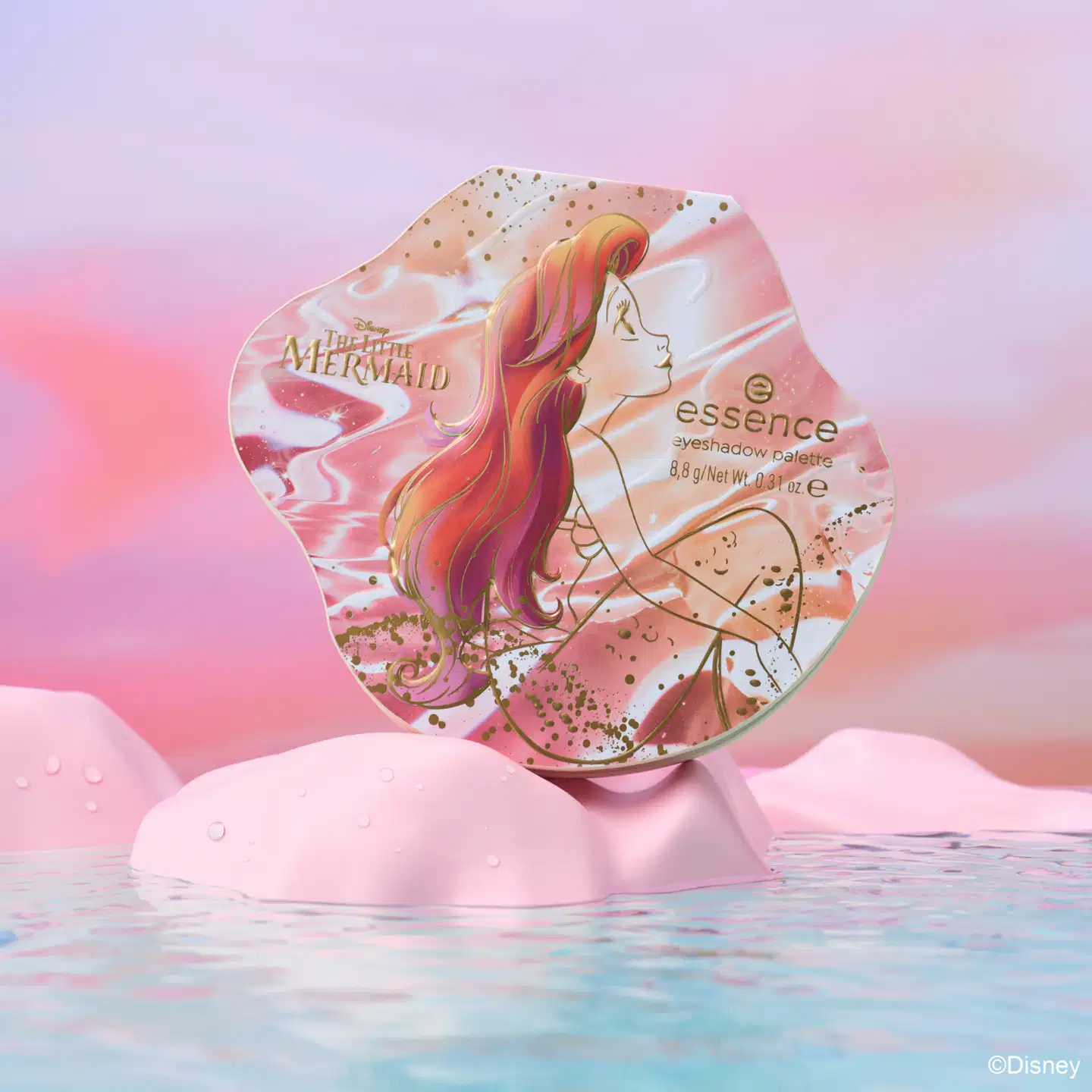 essence Disney THE LITTLE MERMAID luomiväripaletti 01 - 8