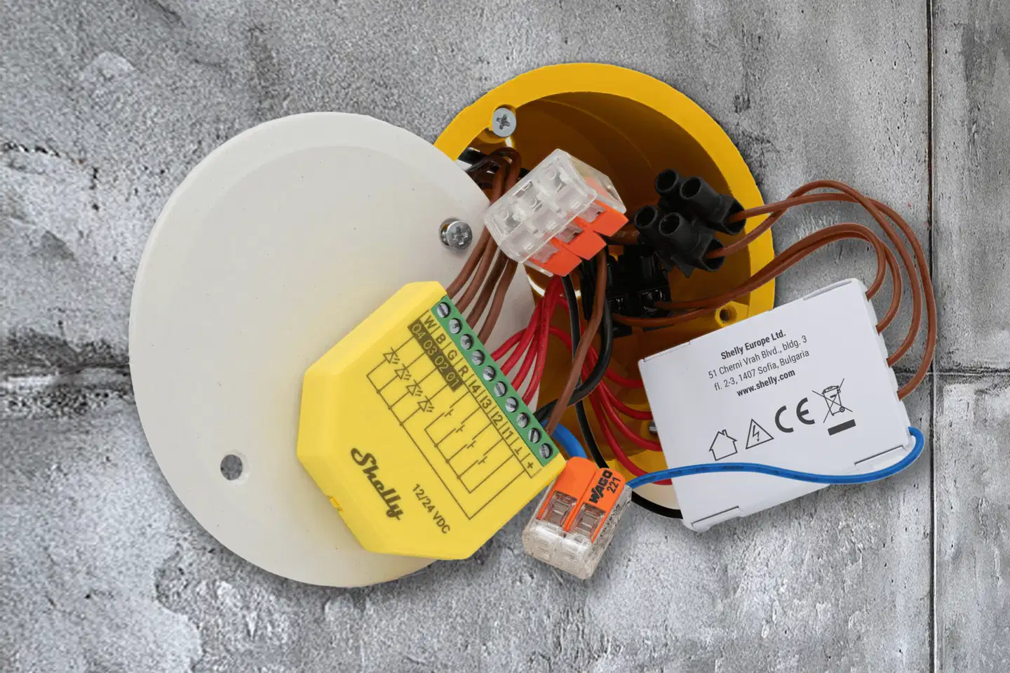 Shelly 4-Kanava erotinr 230V - 3