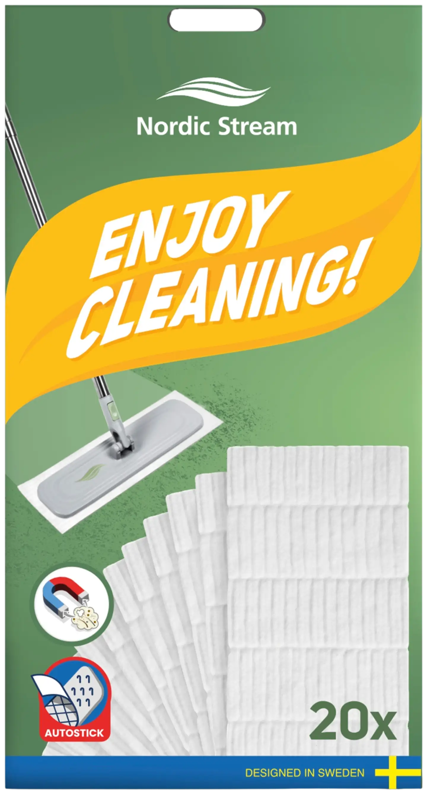 Streamy Kuiva kertakäyttöinen - 20 kpl - 2