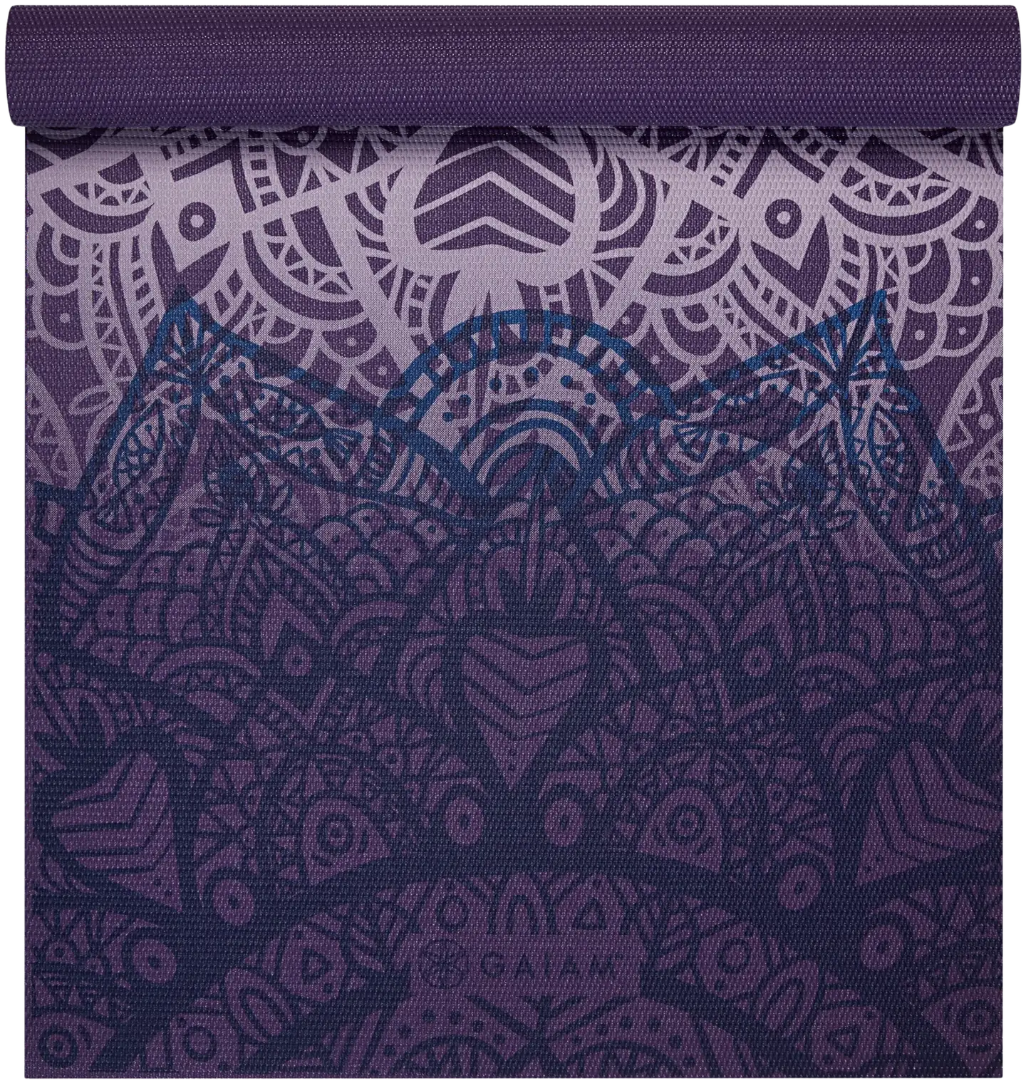 Gaiam joogamatto Purple Lattice 4mm Printed - 1