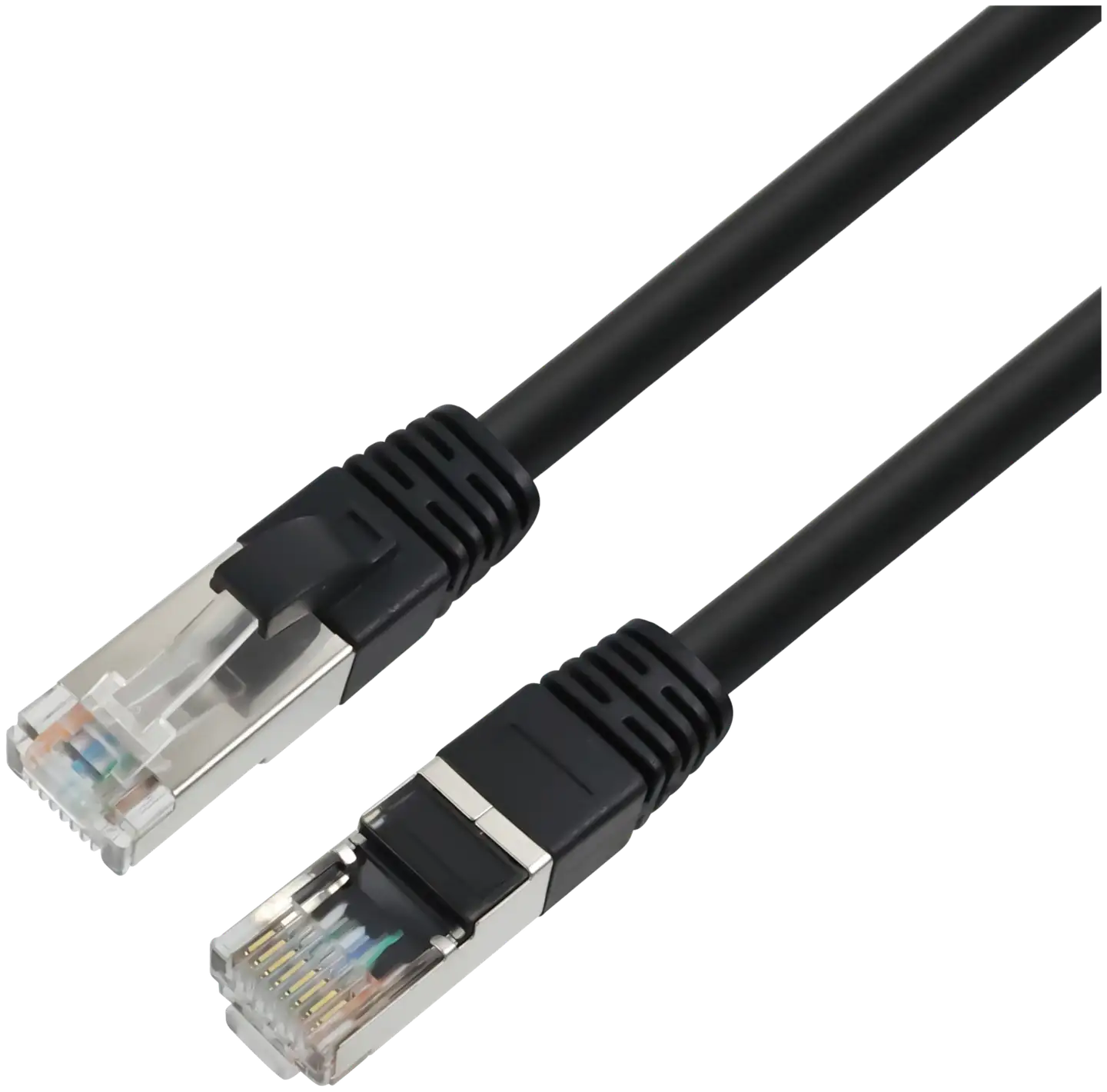 Wave S/FTP CAT6a Ethernet parikaapeli, 5m, Musta - 3