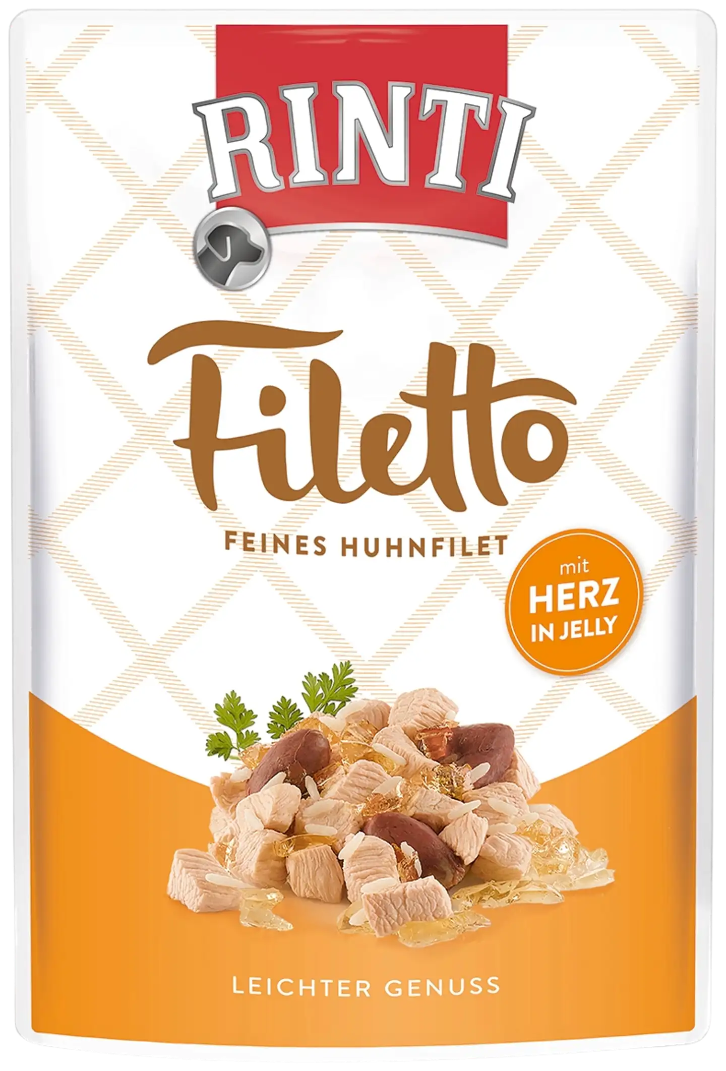 Rinti Filetto Kana & Sydän hyytelössä 100G