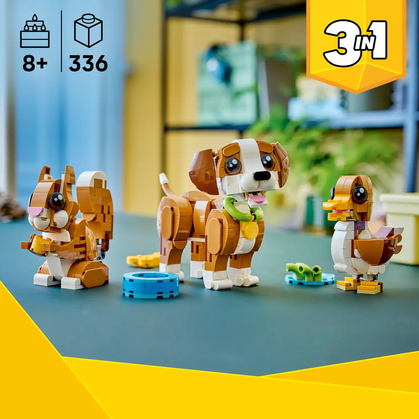 LEGO® LEGO Creator 31382 Söpöt eläimet: Leikkisä koiranpentu - 10