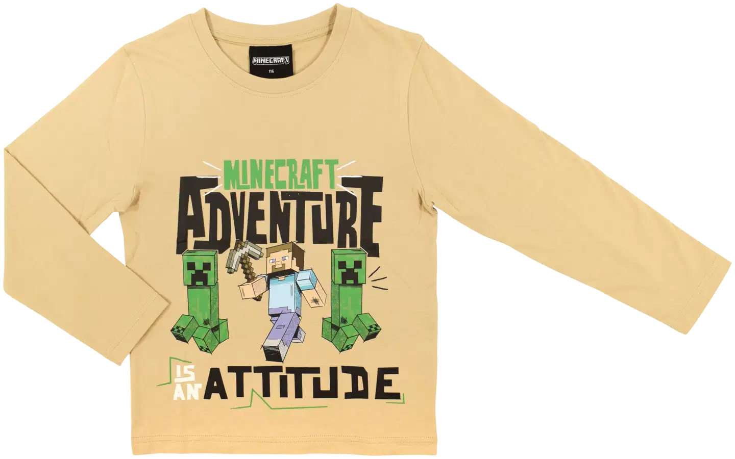 Minecraft lasten trikoopaita PAS-MNCT98 - Ruskea