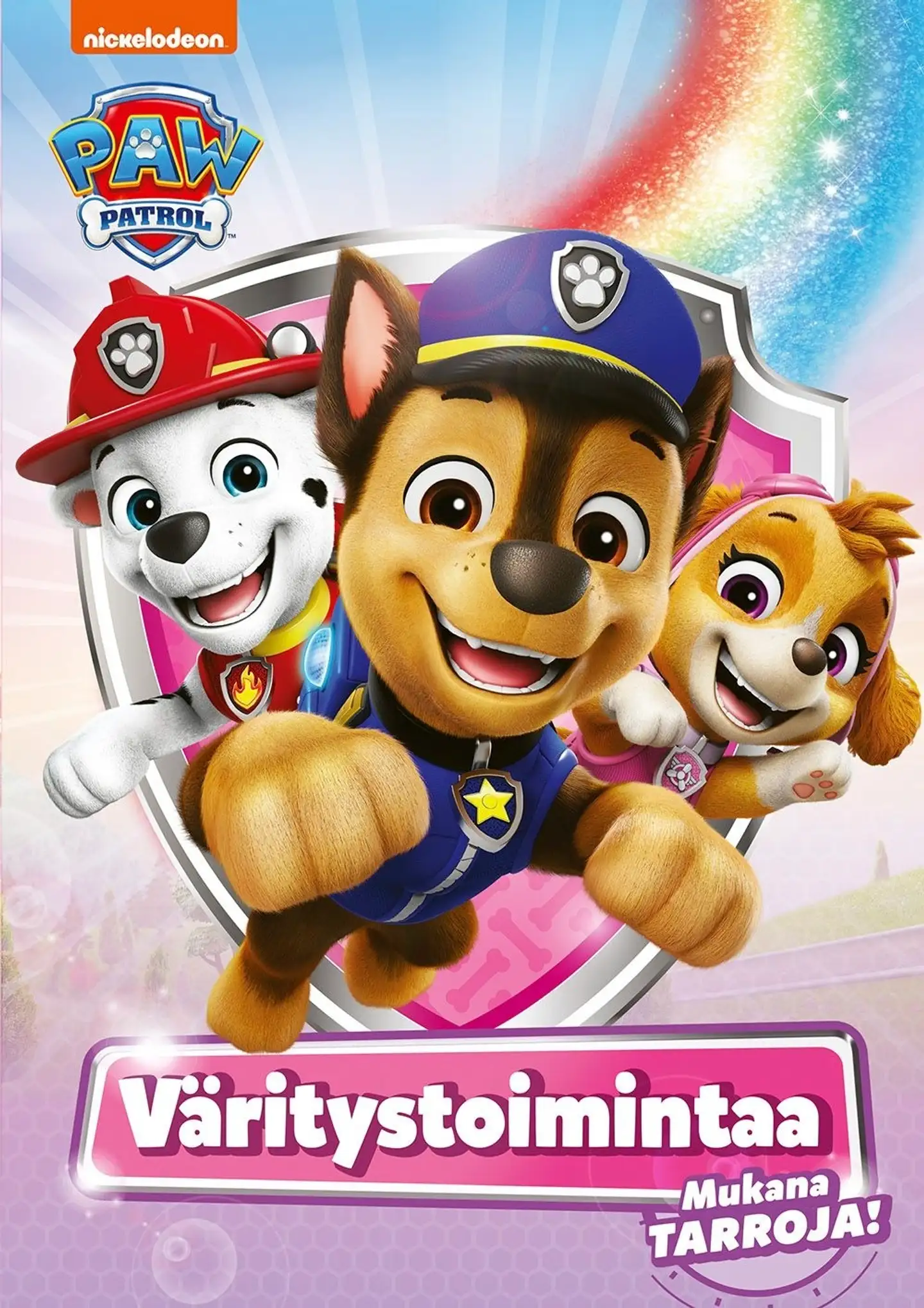 PAW Patrol Väritystoimintaa värityskirja
