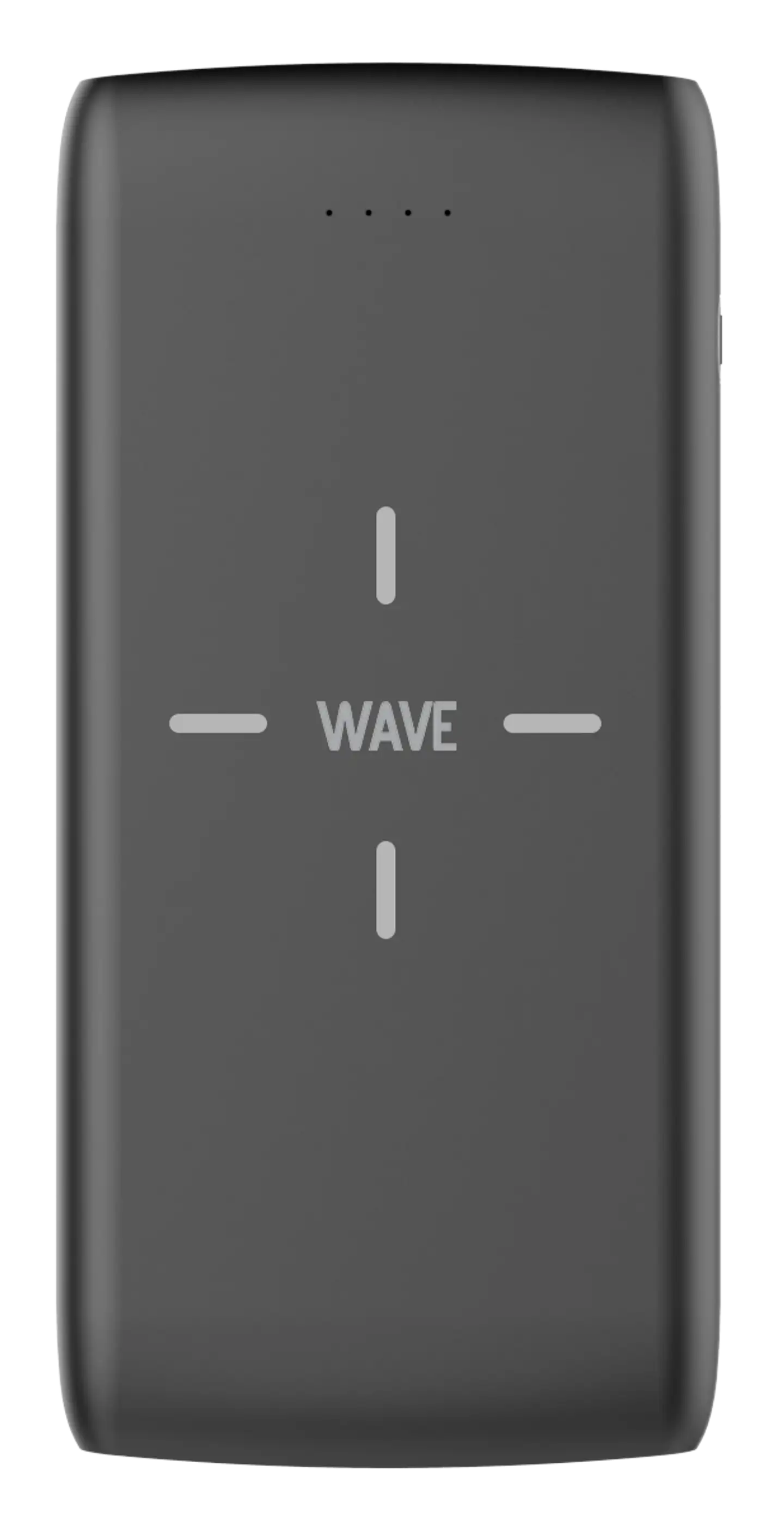 Wave QiPower lisävirta 10000 mAh musta - 2