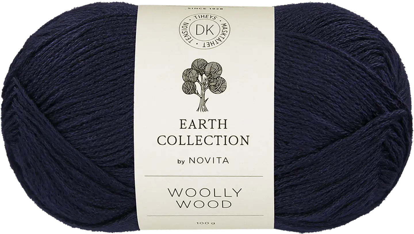 Novita lanka Woolly Wood 100 g myrsky 169 - 1