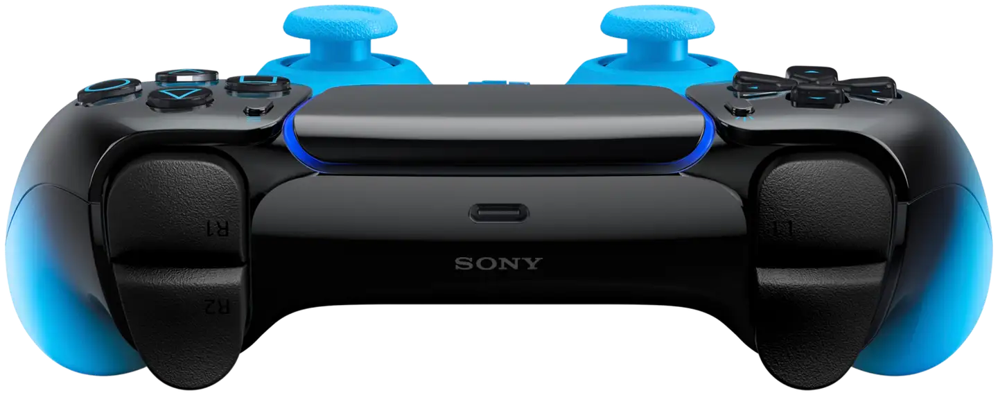 PS5 DualSense Rhythm Blue ohjain - 4