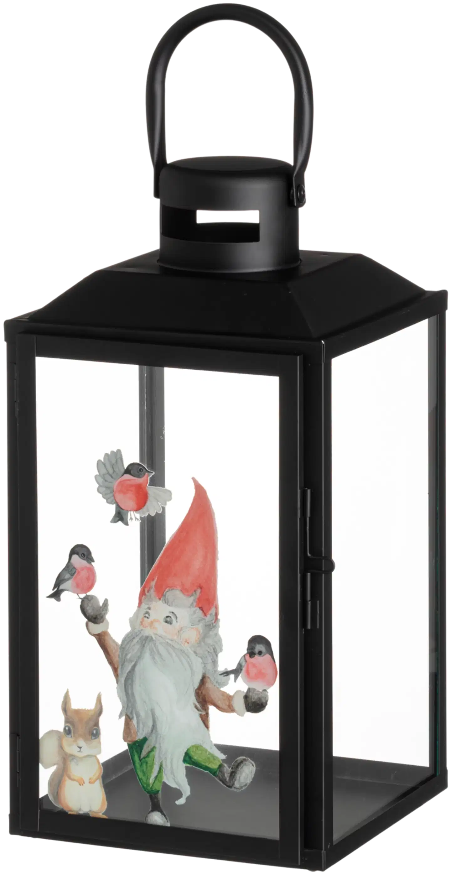 Winteria Nisse lyhty Linnu 33 cm