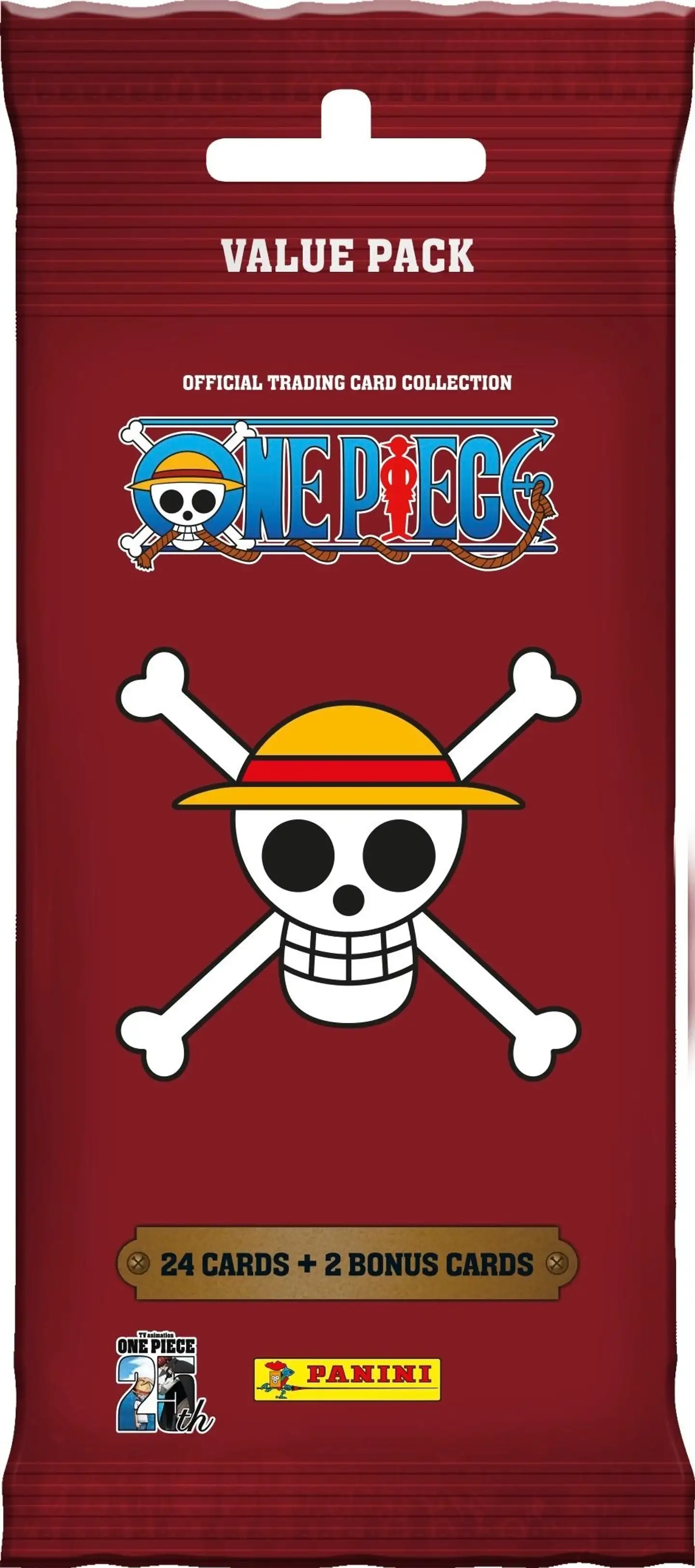 One Piece 25 Anniversary -value pack keräilykortit