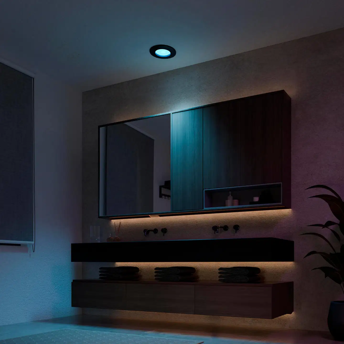 Philips Hue alasvalo 90mm 3 kappaletta musta - 5