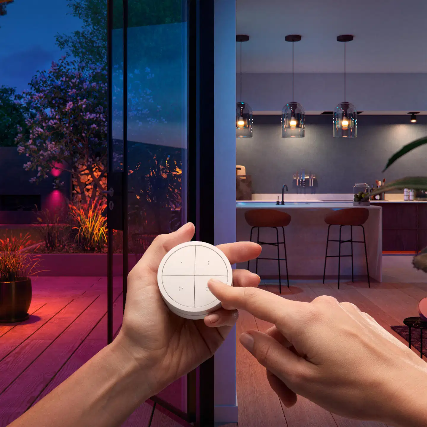 Philips Hue langaton paristokäyttöinen valokytkin valkoinen - 5