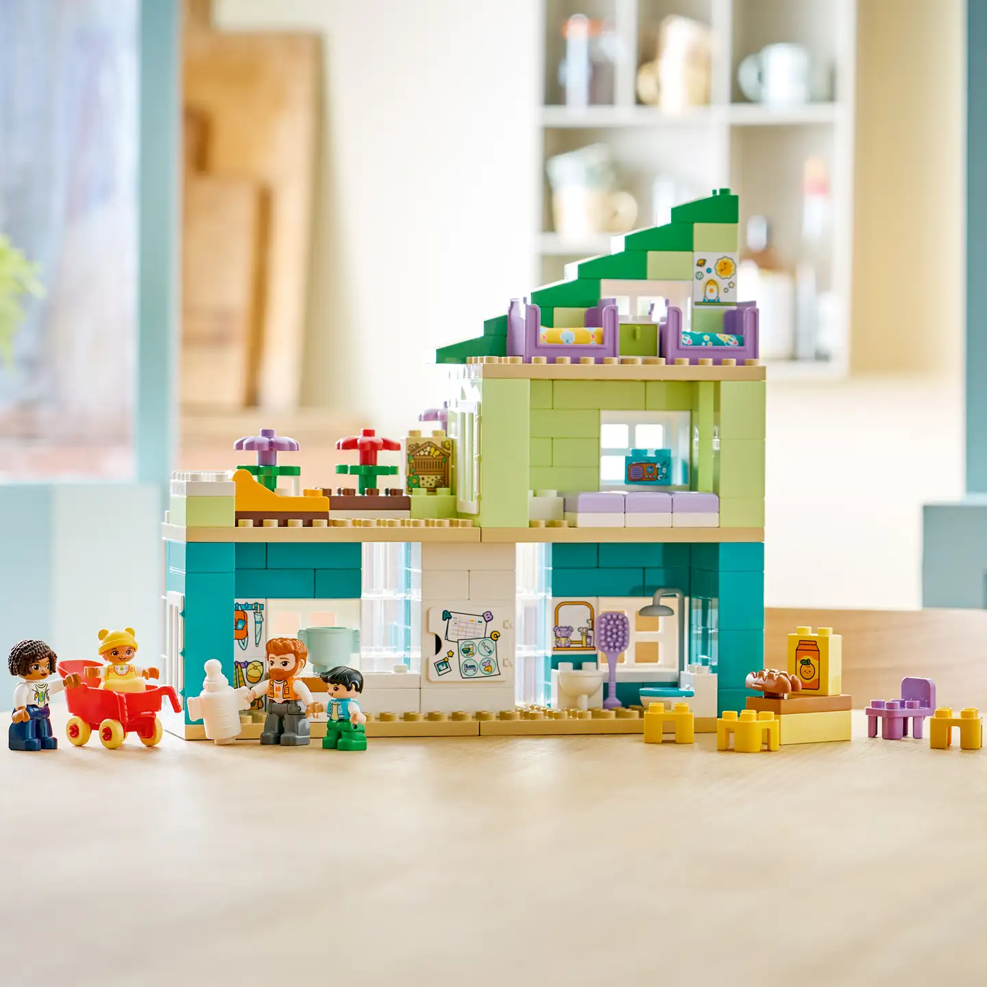 LEGO® DUPLO Town 10470 Nykyaikainen omakotitalo ja hahmot 3in1 - 10